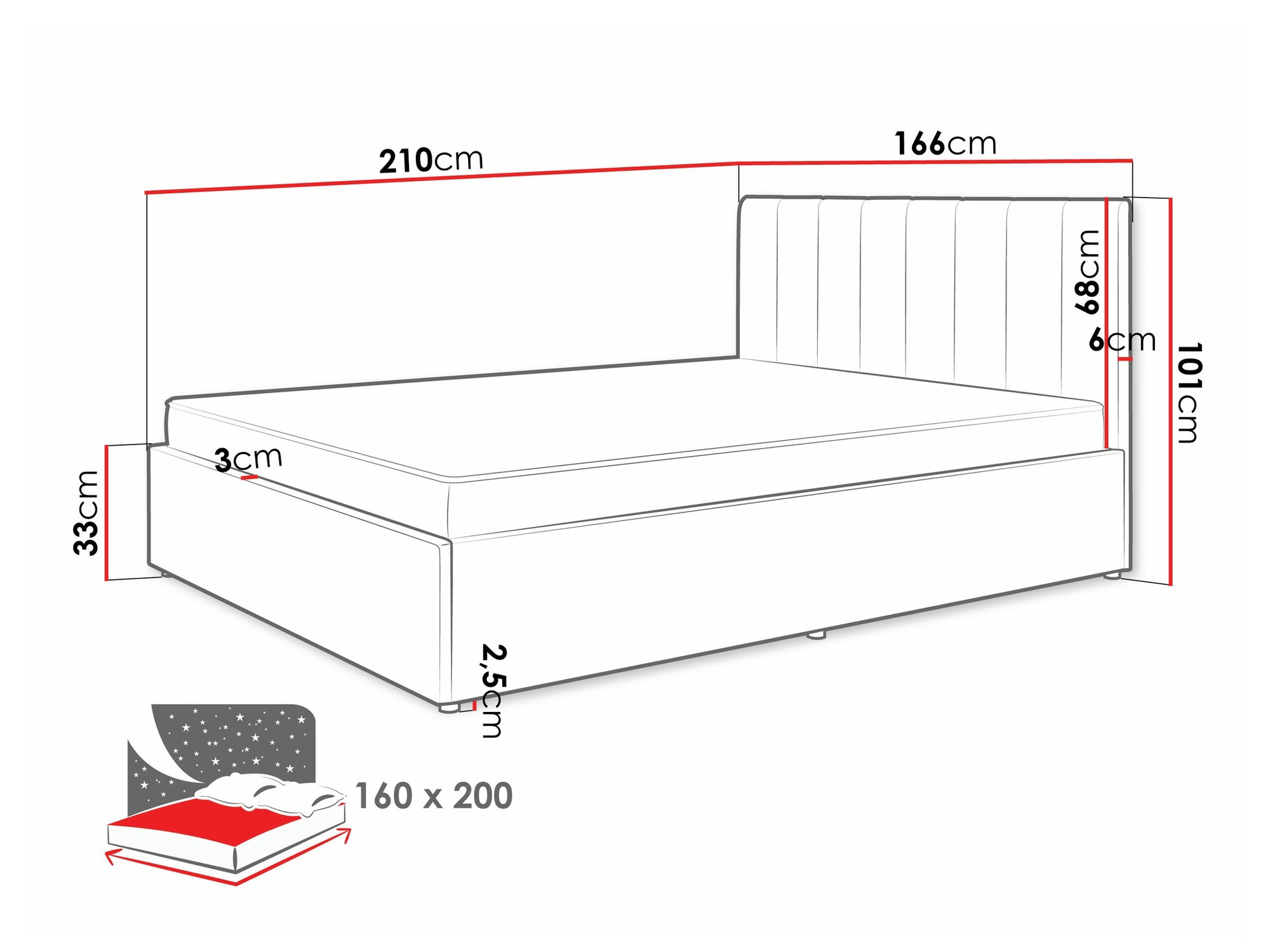 Voodi Mormavu 111 (Cloud 82)