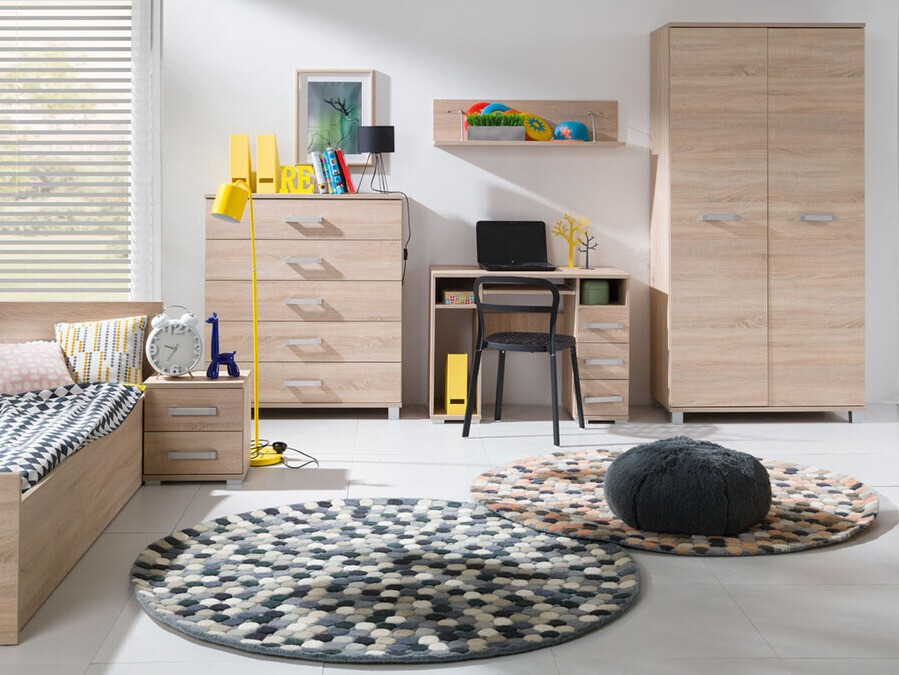 Riidekapp Cirevau 104 (Sonoma tamm)