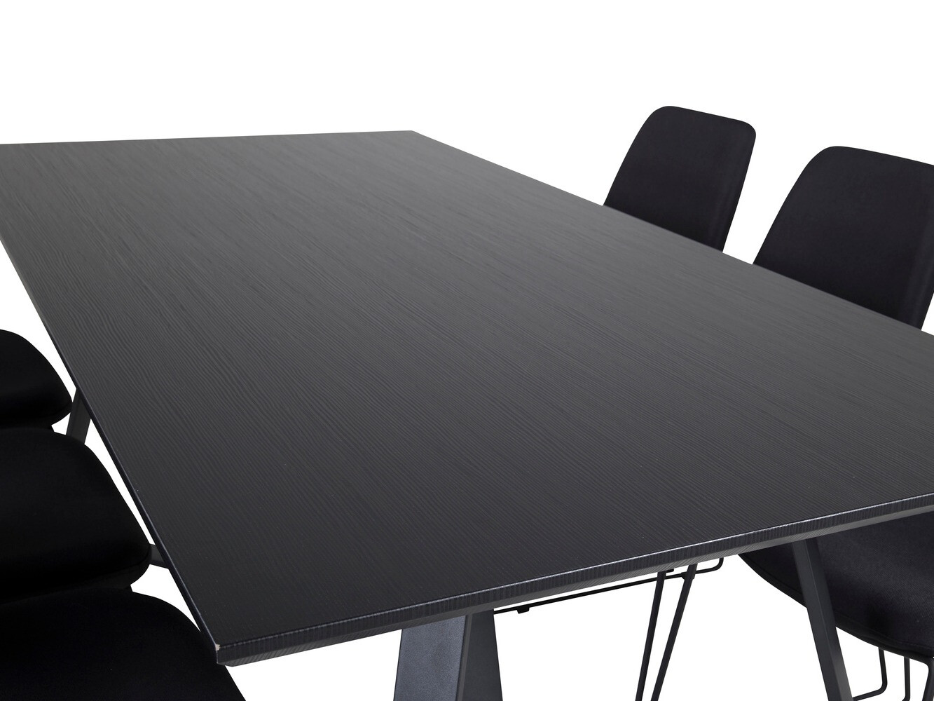 Söögitoakomplekt Dallas 1972 (Must)