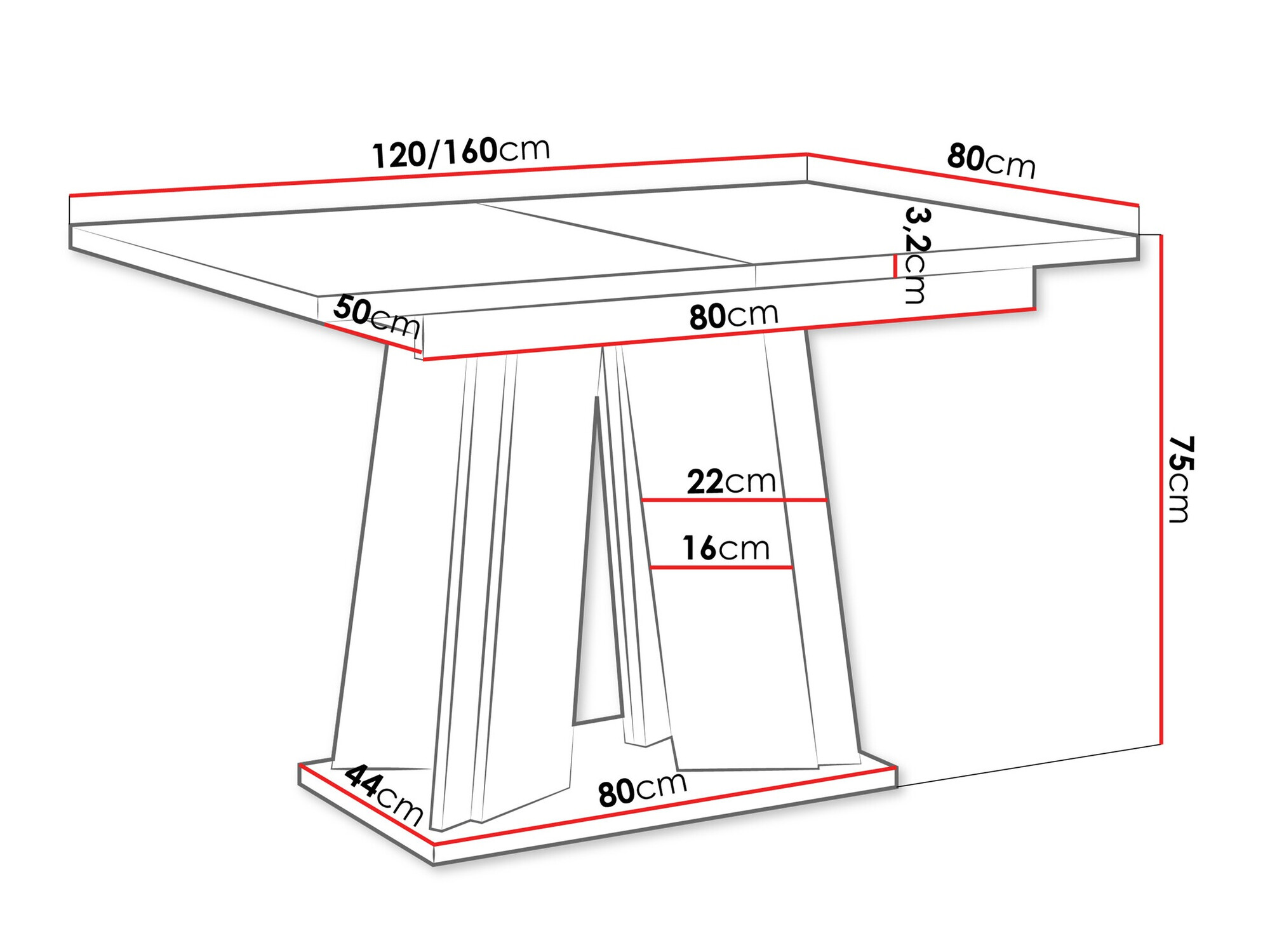 Laud Goodyear 129 (Läikiv must)