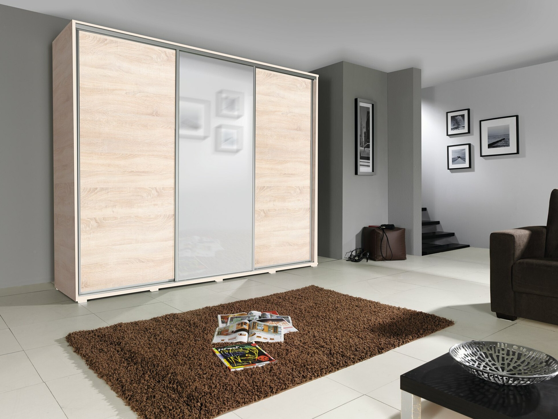 Riidekapp Murrieta 103 (Sonoma tamm)