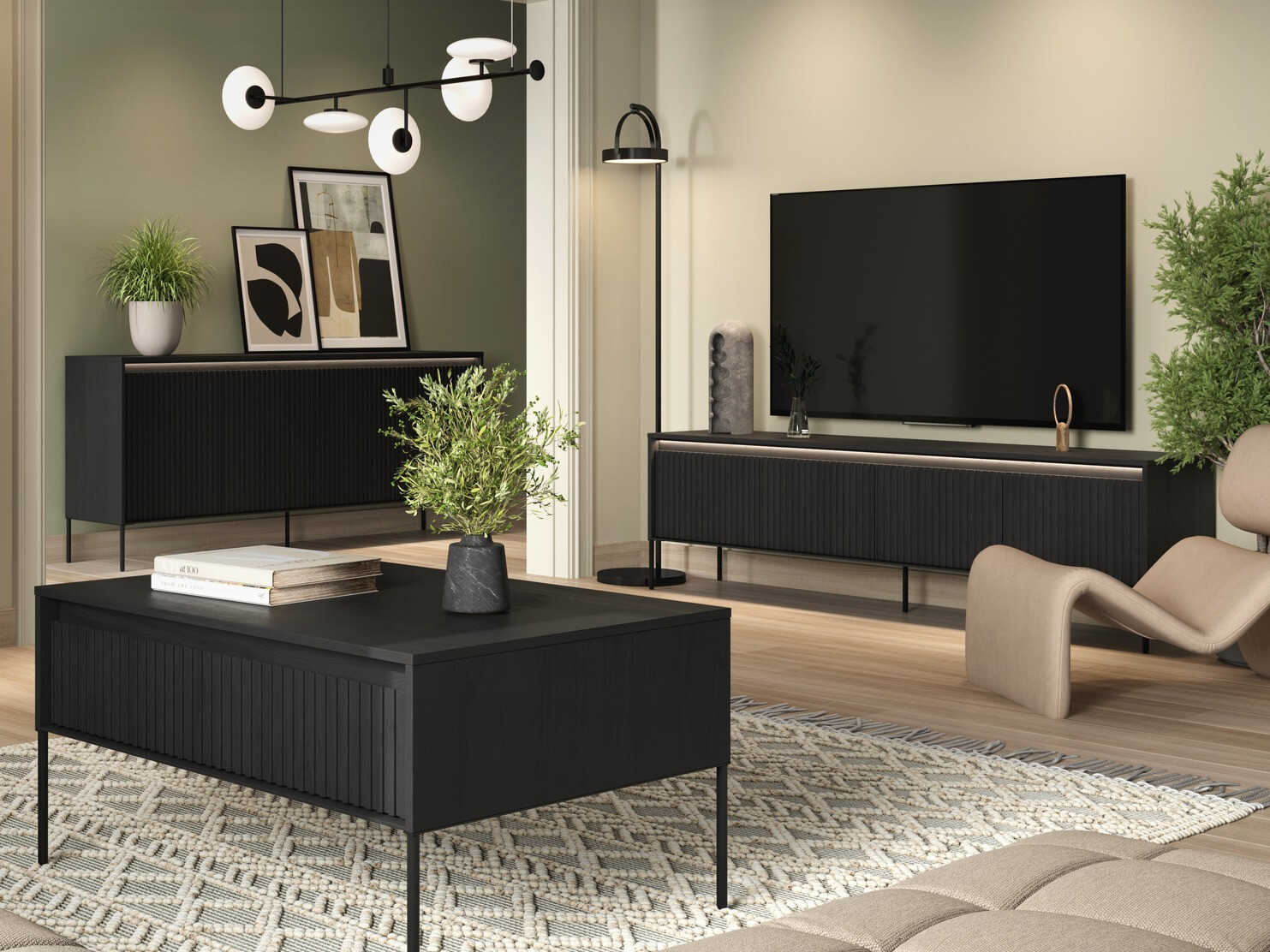 Elutoa komplekt Fernolu 112 (Must)