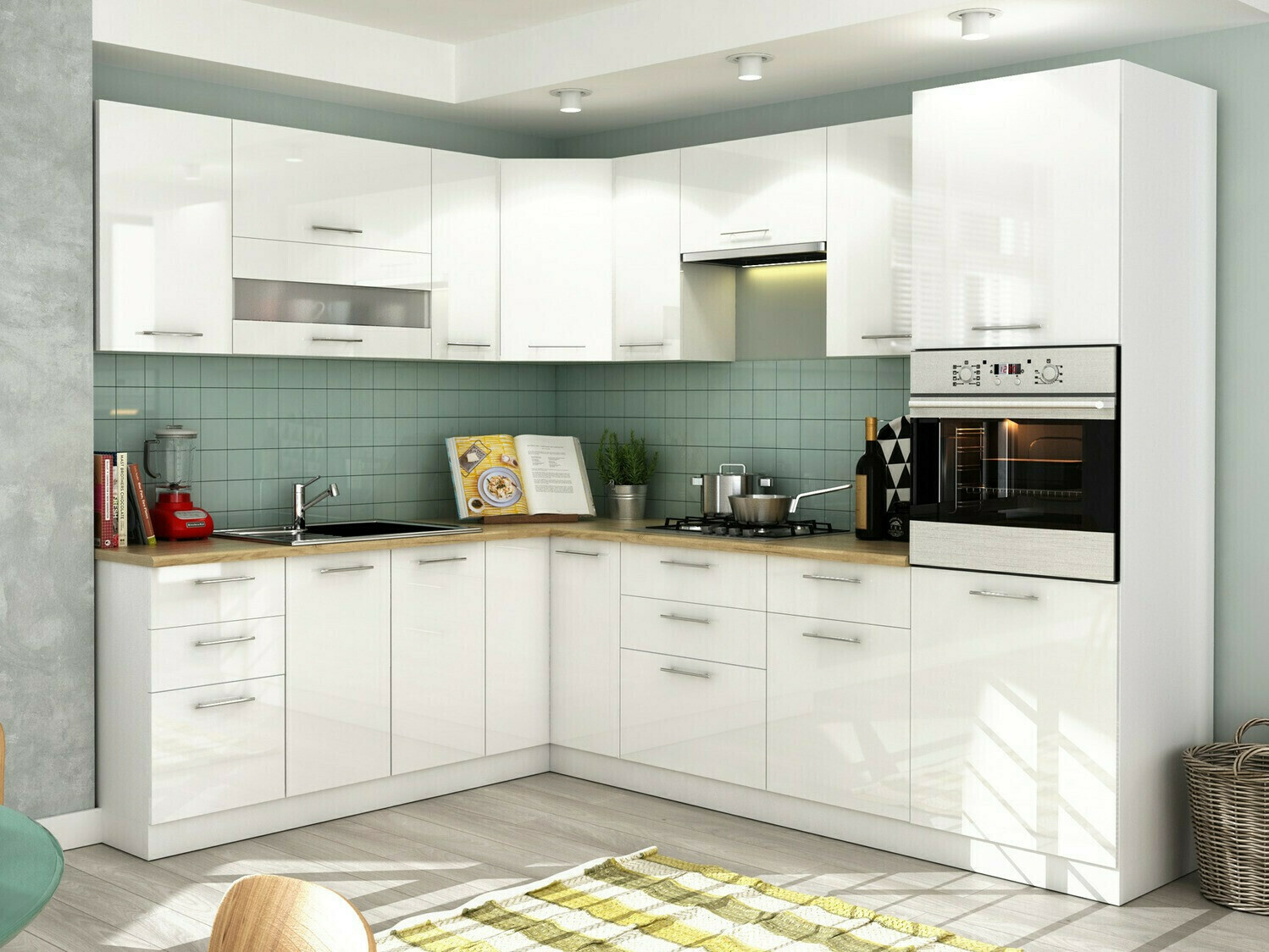 Moodul seinakapp Tiffa White 127