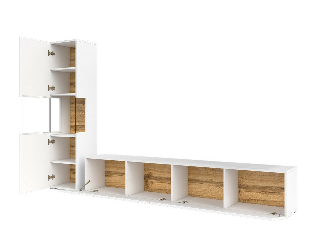 Elutoa komplekt Revmiru 105 (Valge + Wotani tamm)