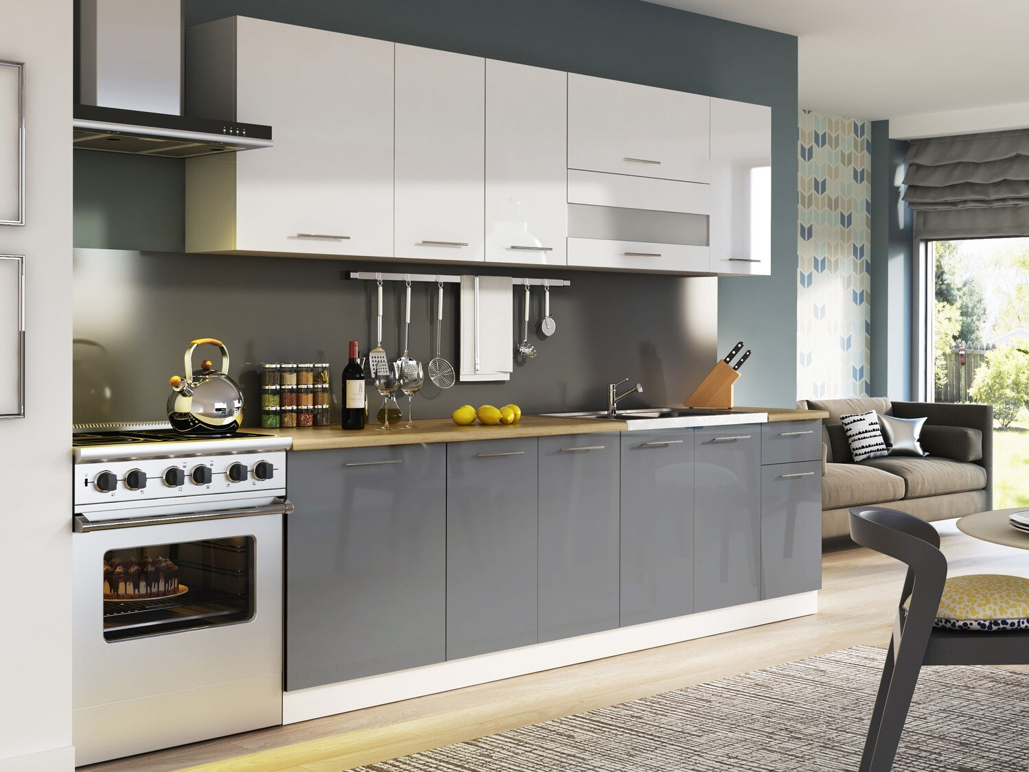 Moodul köögikomplekt Tiffa Mix 108