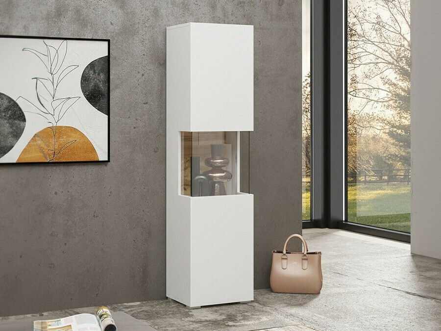 Riiul Revmiru 100 (Valge + Wotani tamm)