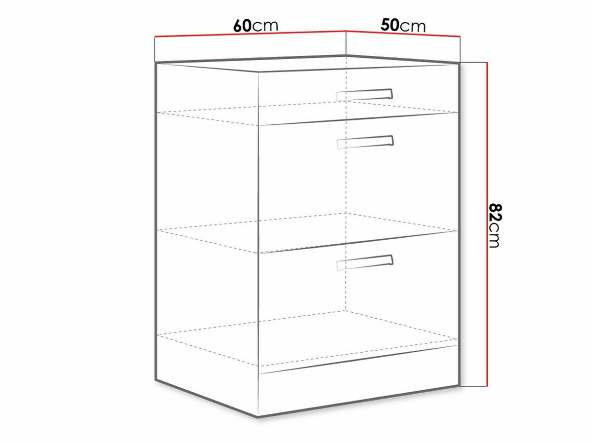 Sahtlitega moodulkapp Multi Grey 105