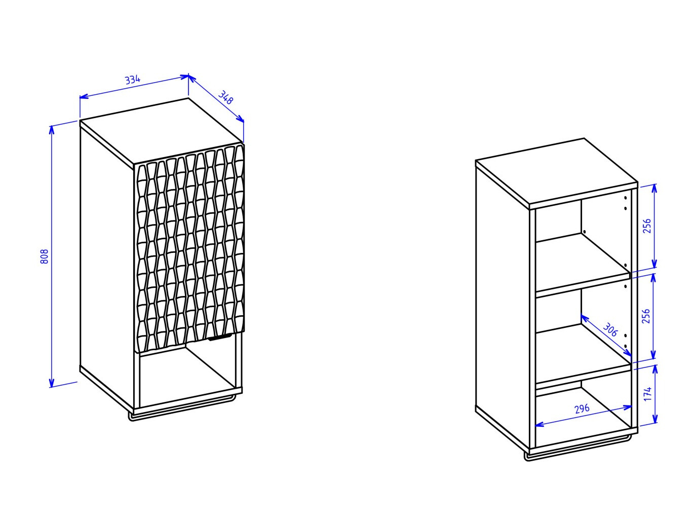 Vannitoa seinakapp Elitese 100