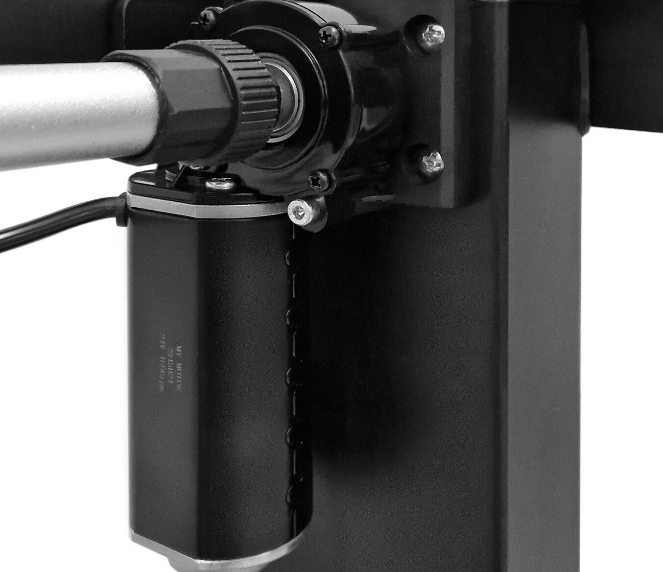 Reguleeritava kõrgusega töölaud Buffalo 183 (Must)