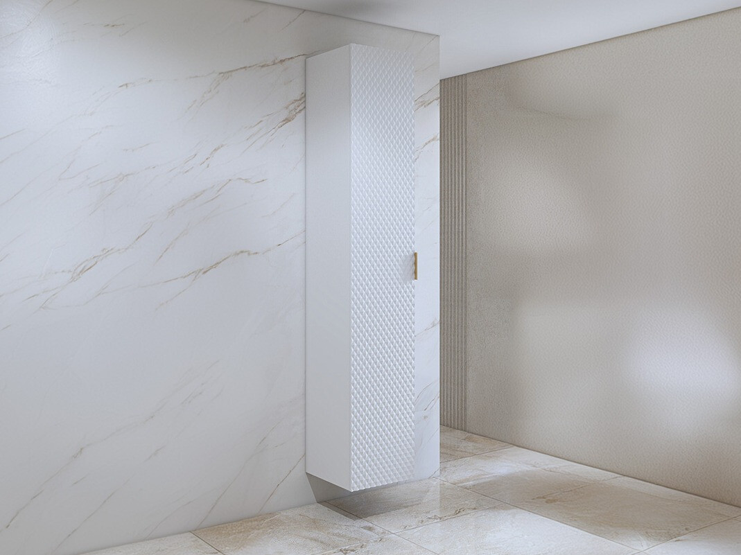 Vannitoa seinakapp Liretu 105 (Valge)