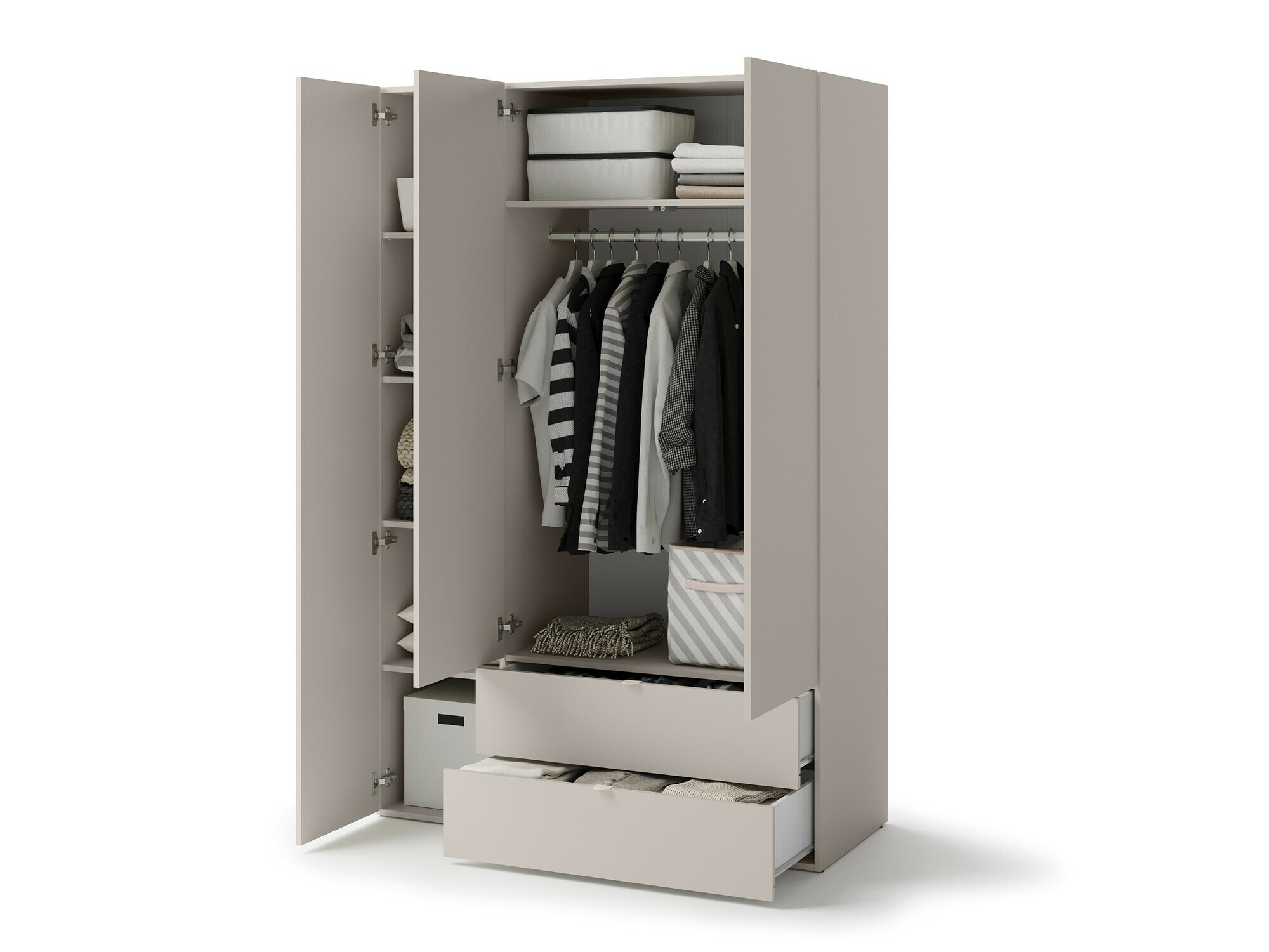 Riidekapp Tivseva 100