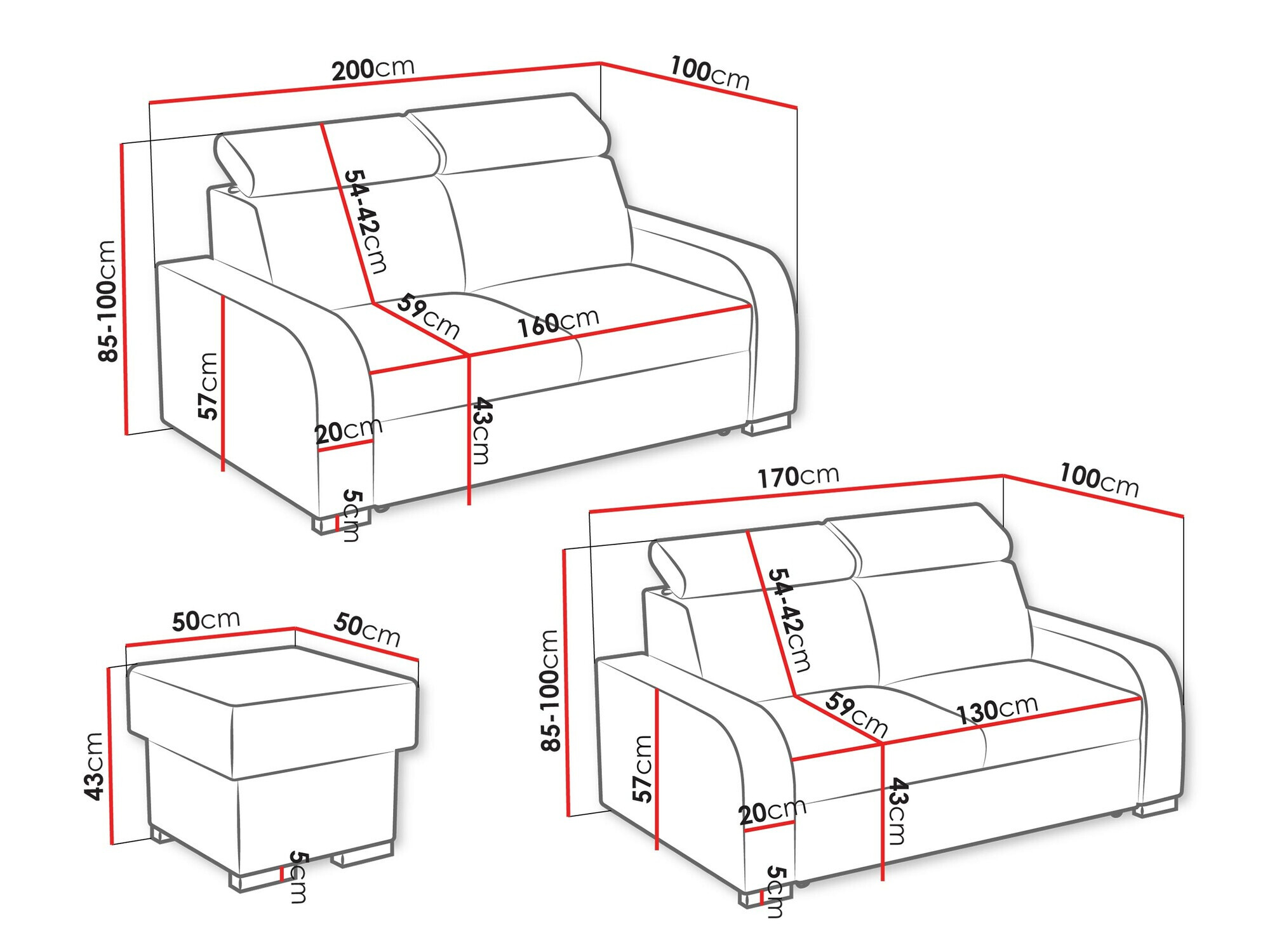 Pehme mööbli komplekt Etrcala 107 (Crown 17)