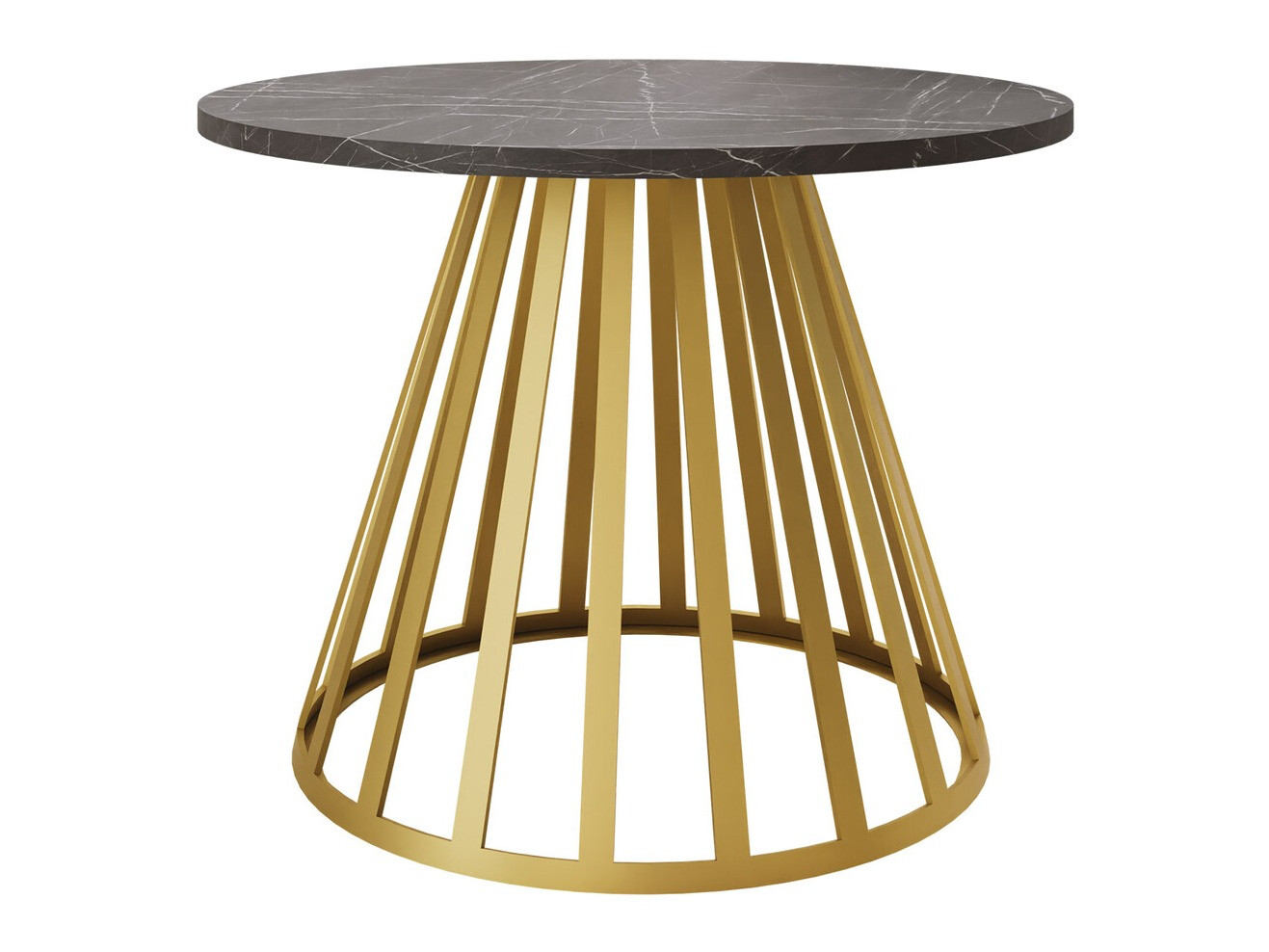 Diivanilaud Oswego 130 (Must marmor)