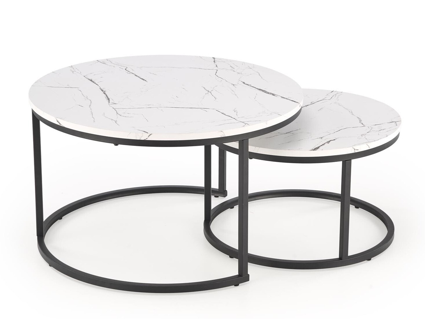 Diivanilaudade komplekt Houston 1832 (Valge marmor)