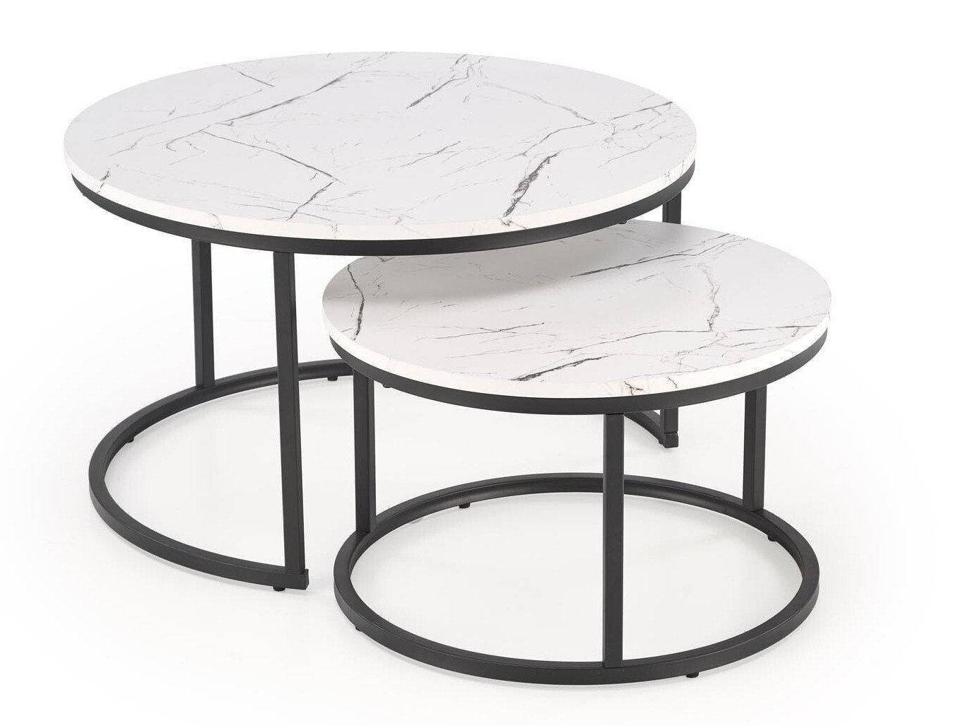 Diivanilaudade komplekt Houston 1832 (Valge marmor)