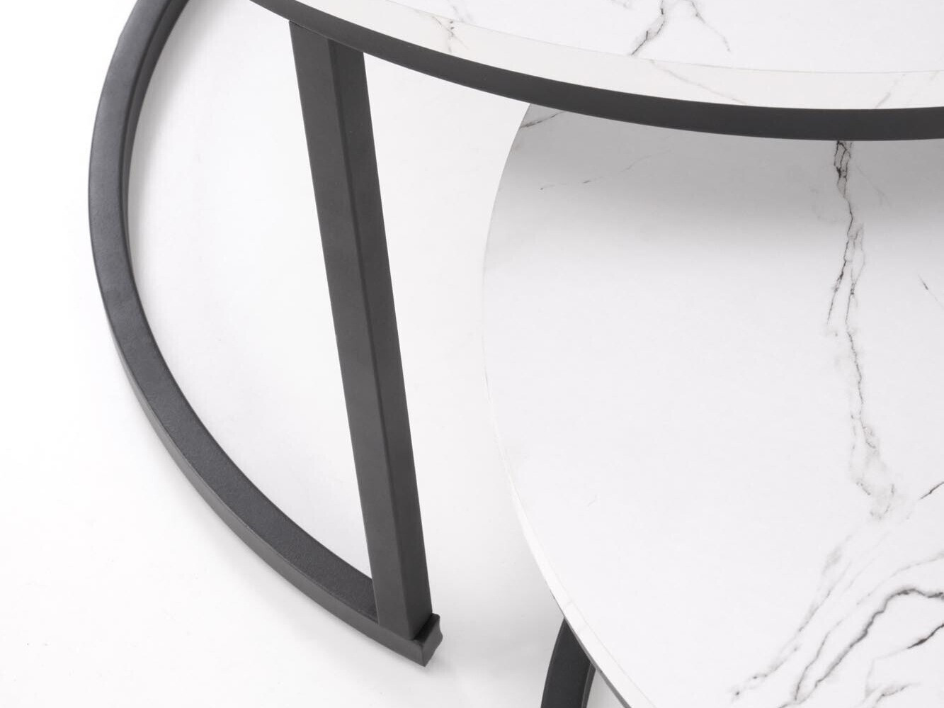 Diivanilaudade komplekt Houston 1832 (Valge marmor)