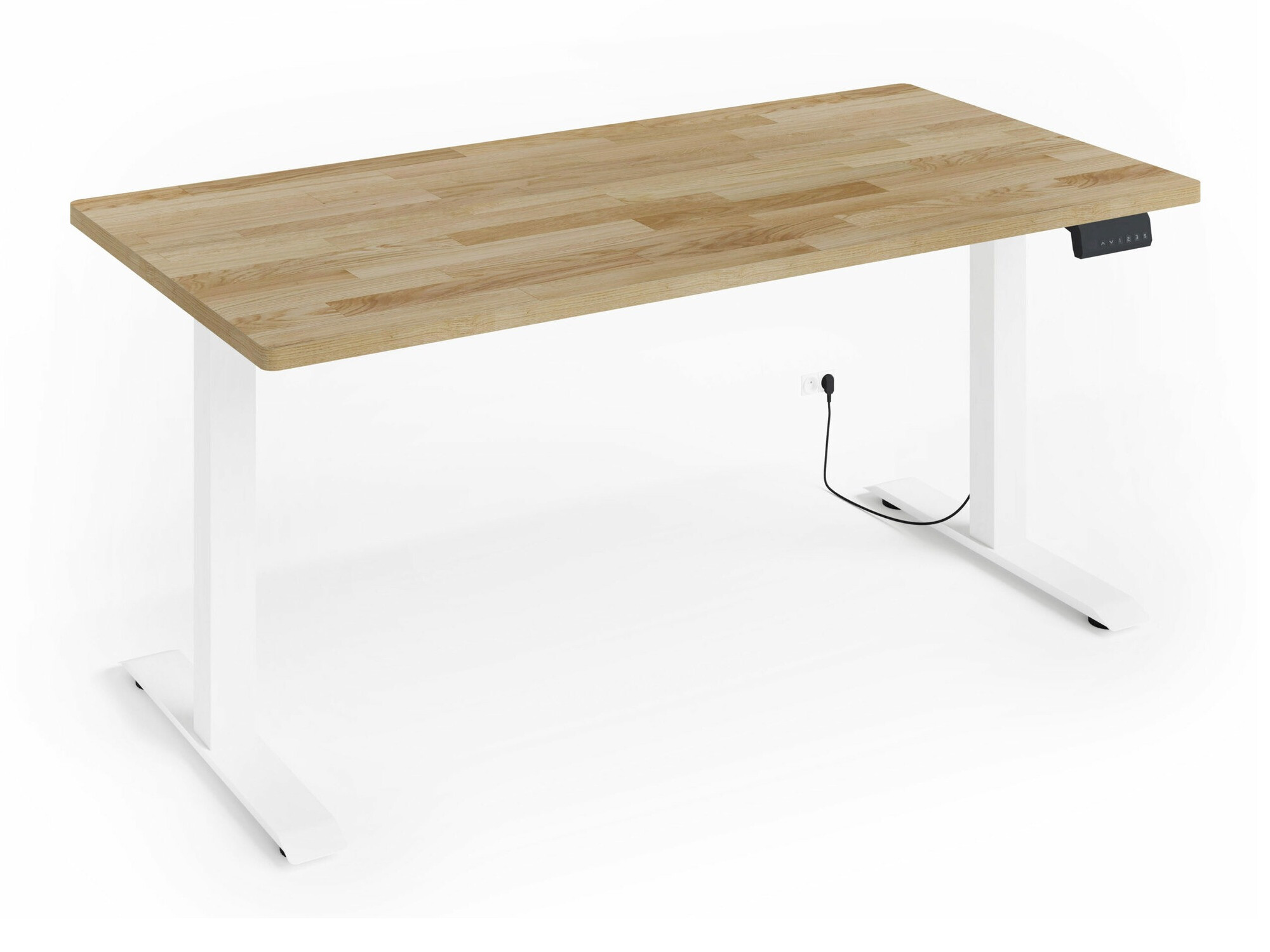 Reguleeritava kõrgusega töölaud Buffalo 187 (Valge)