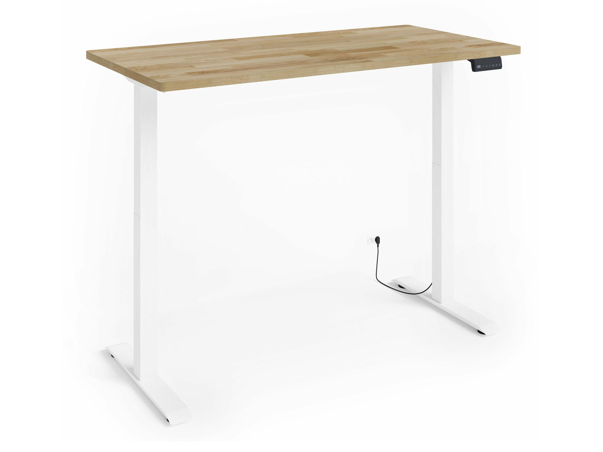 Reguleeritava kõrgusega töölaud Buffalo 187 (Valge)