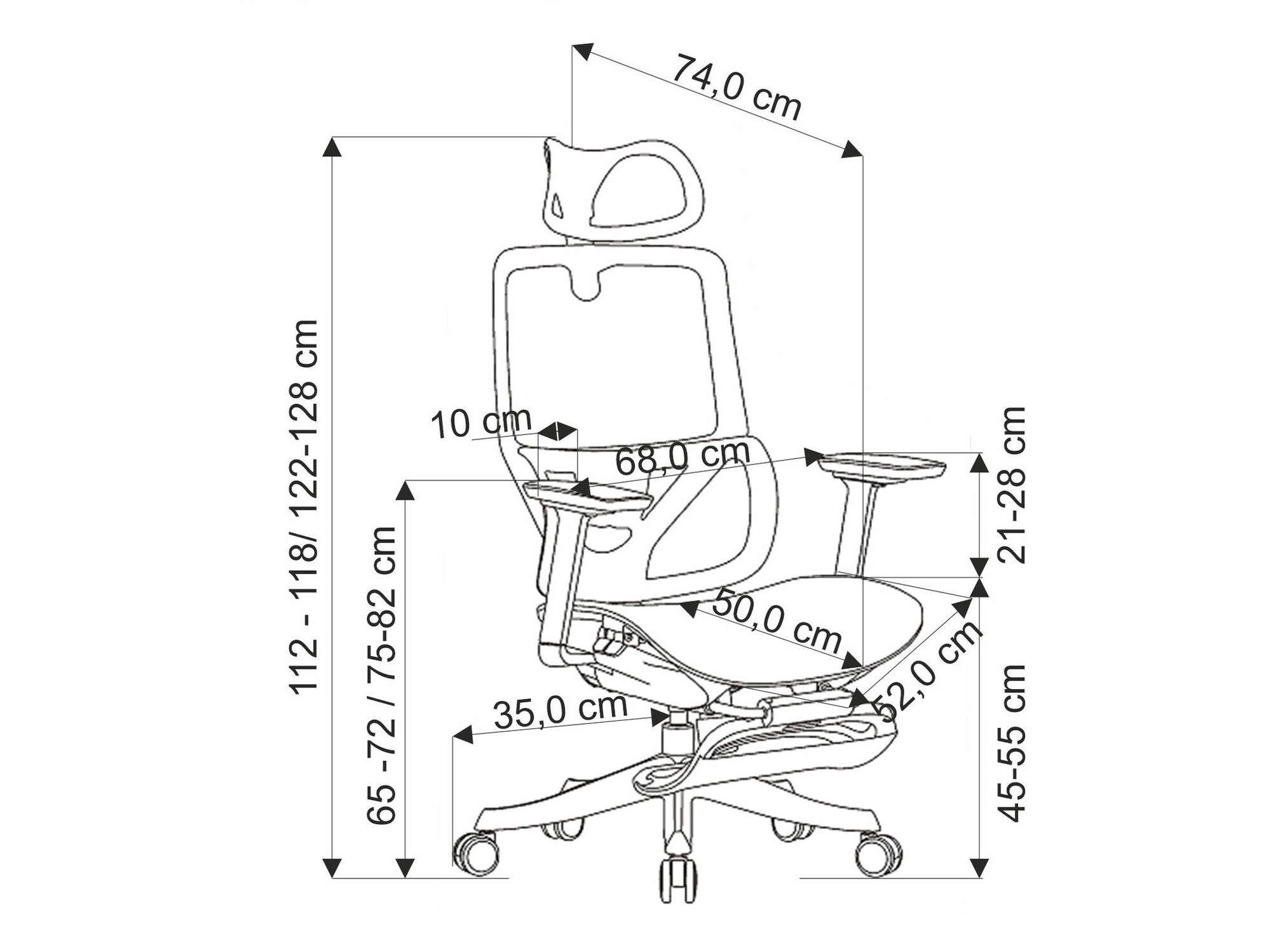 Kontoritool Houston 1844