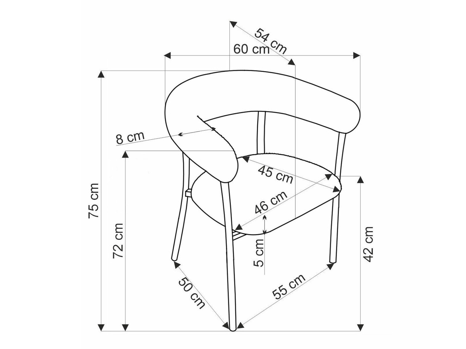 Söögitoakomplekt Houston 1839