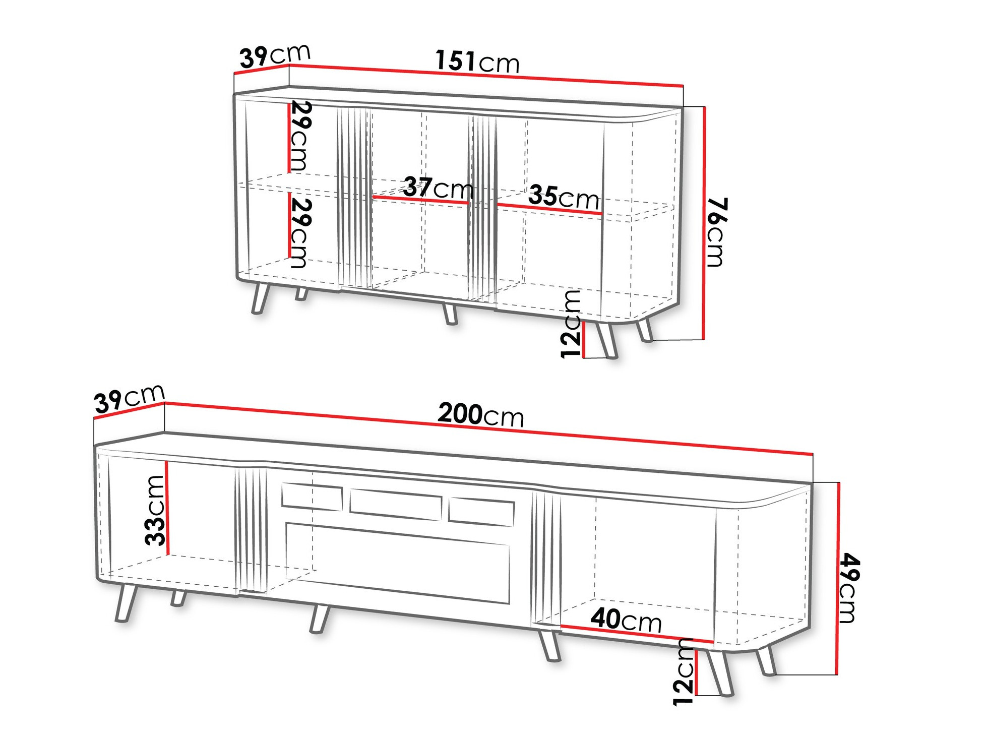 Elutoa komplekt Modus (Kašmiir + Must)