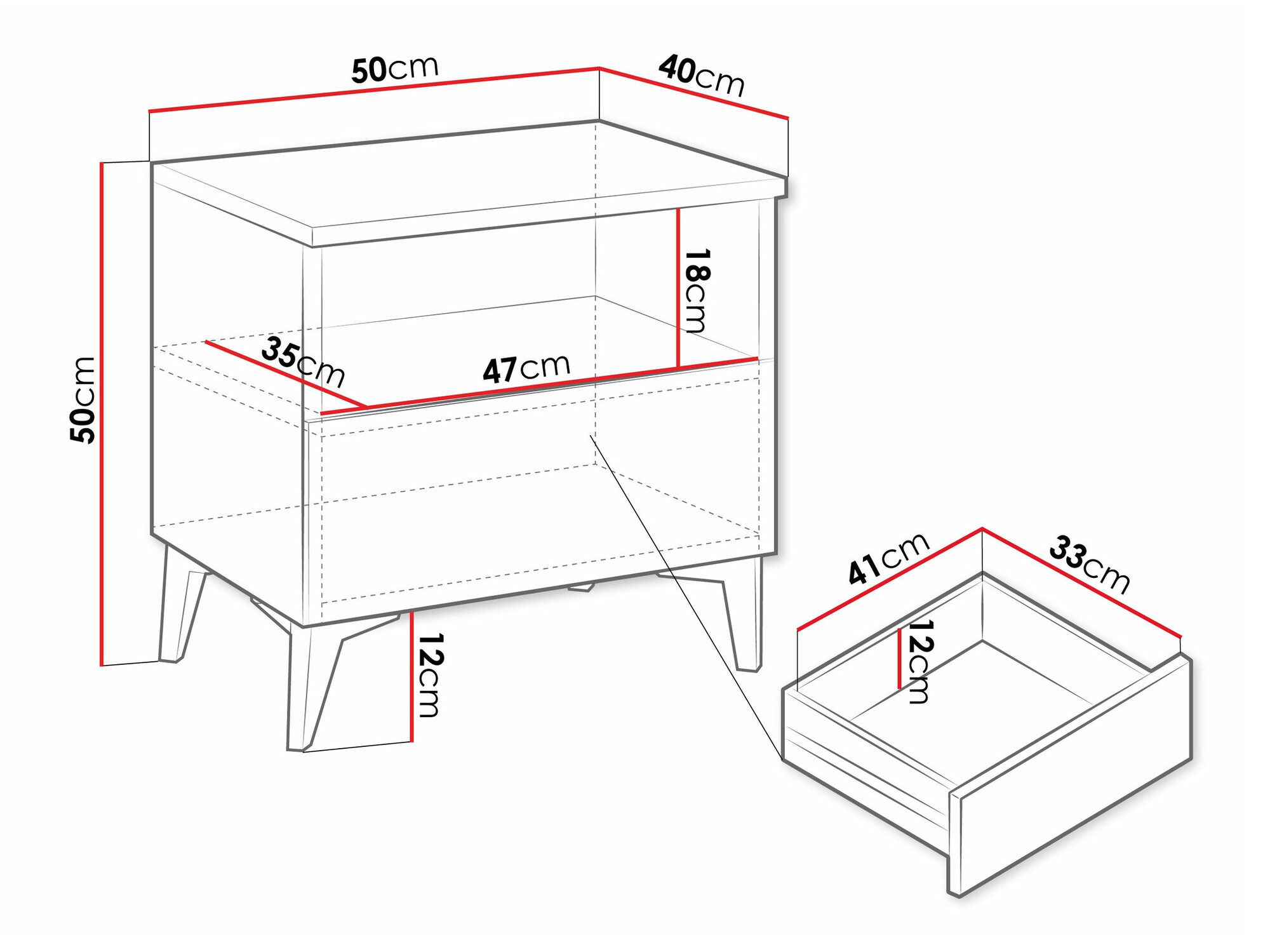 Öökapp Comfivo 493 (Valge + Läikiv valge)