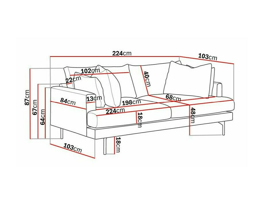Diivan Ophliva 101 (Fjord 23)