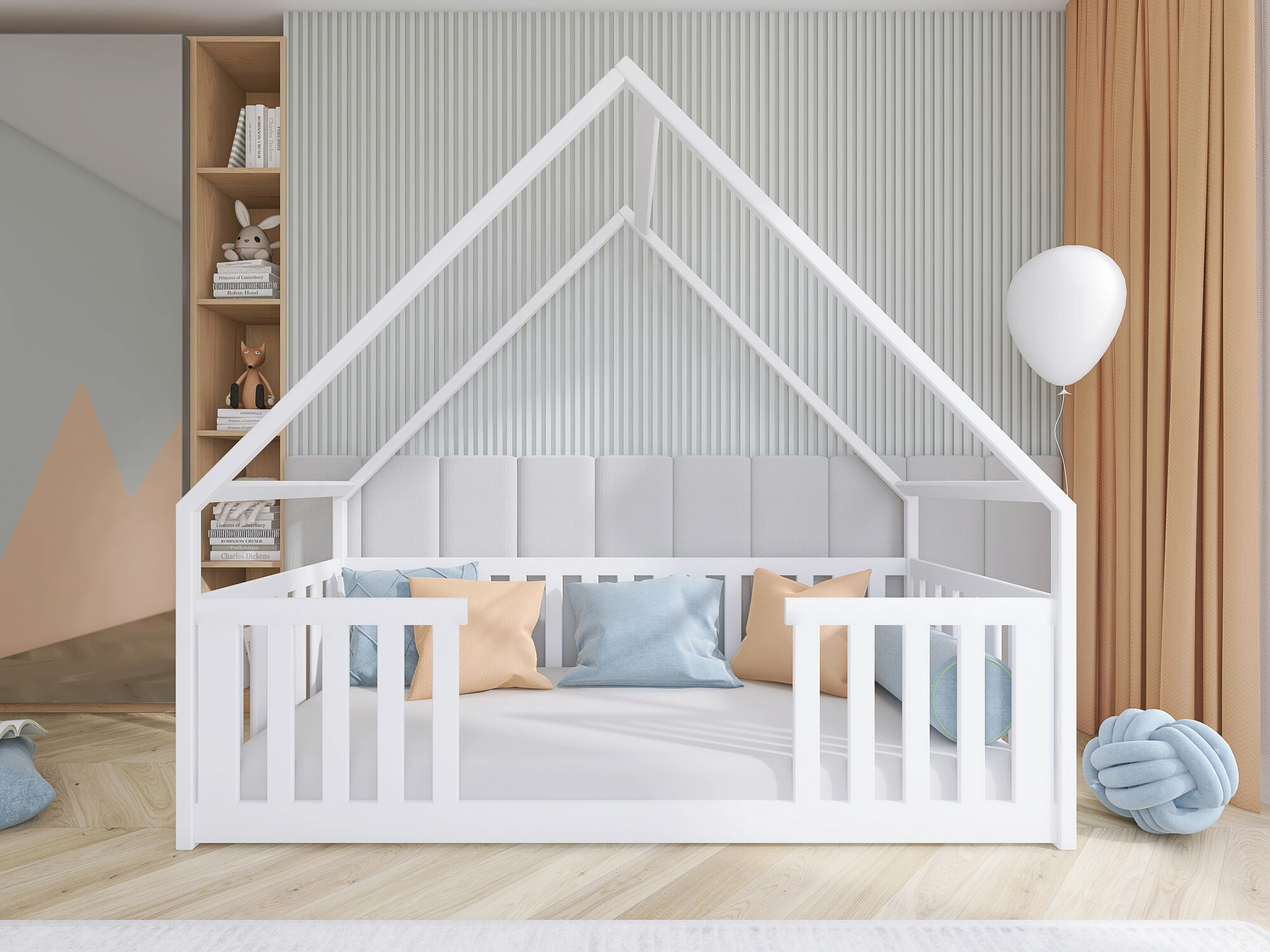 Voodi Vista 114 (Valge)