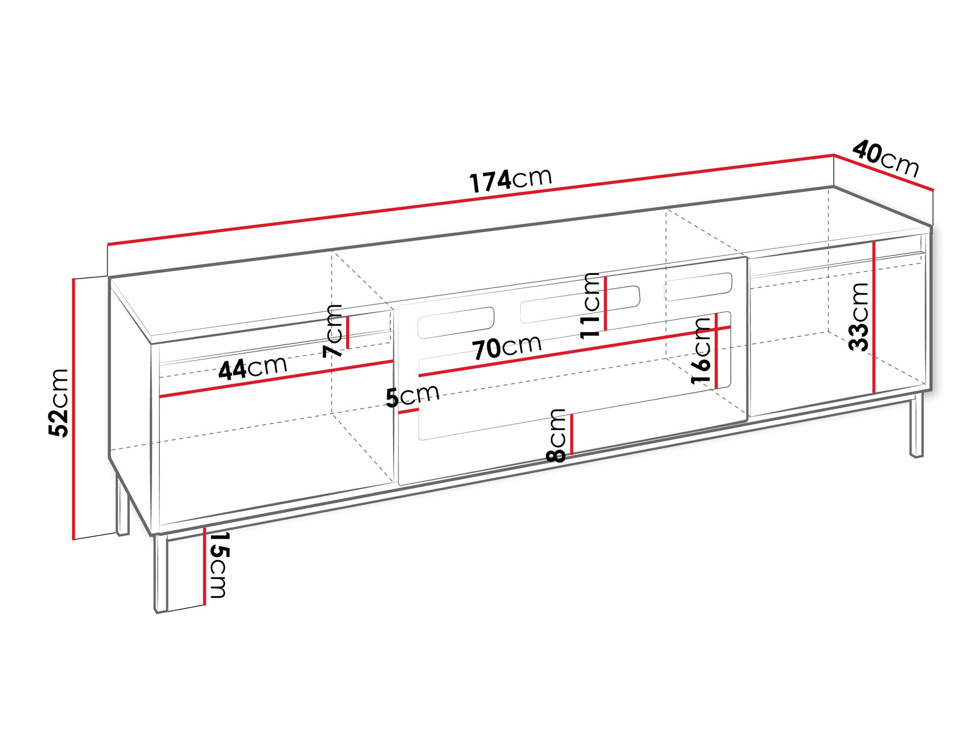 TV-alus Comfivo Delruva 107 (Must)