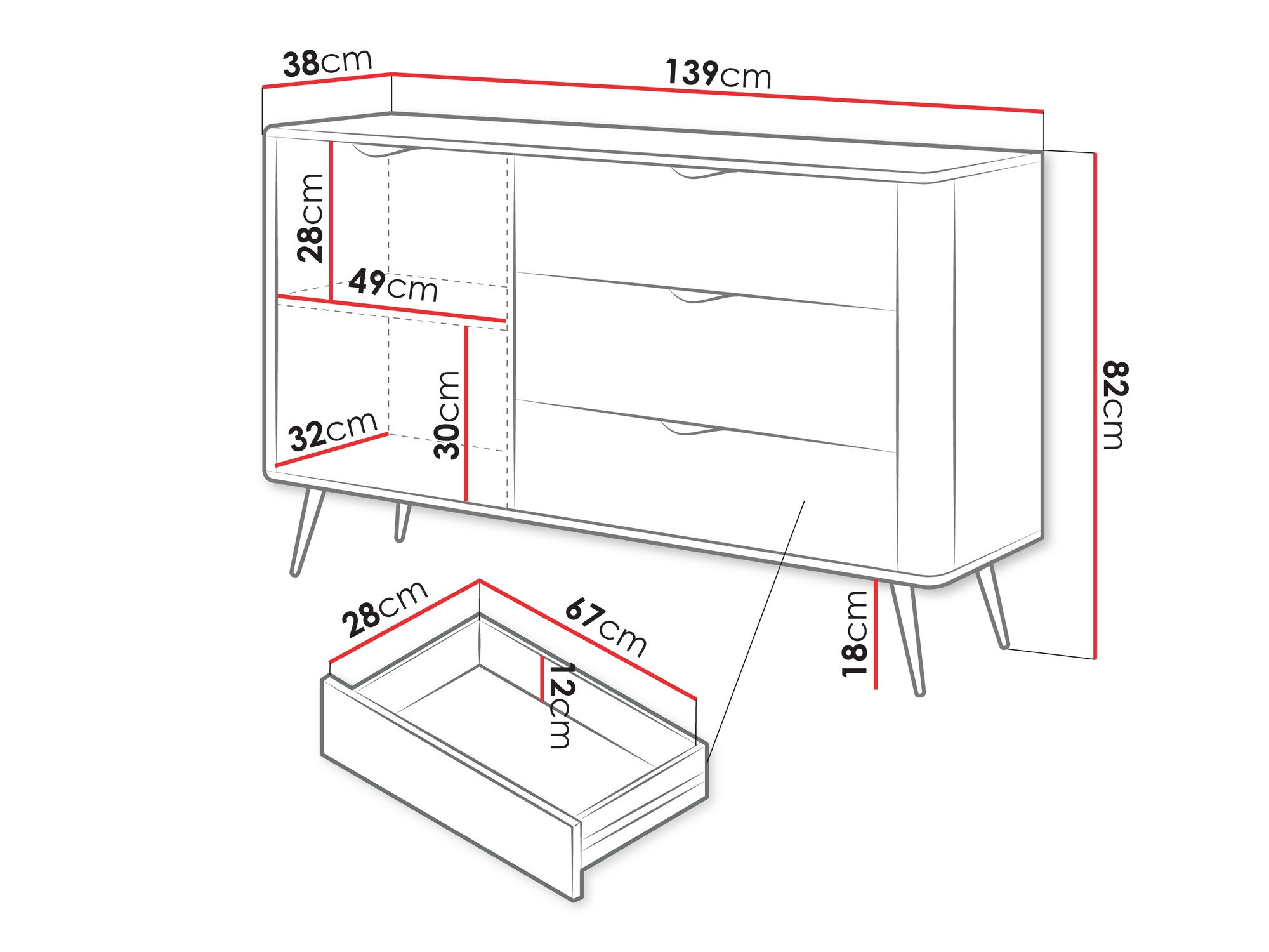 Kummut Versoe 100 (Grafiit)