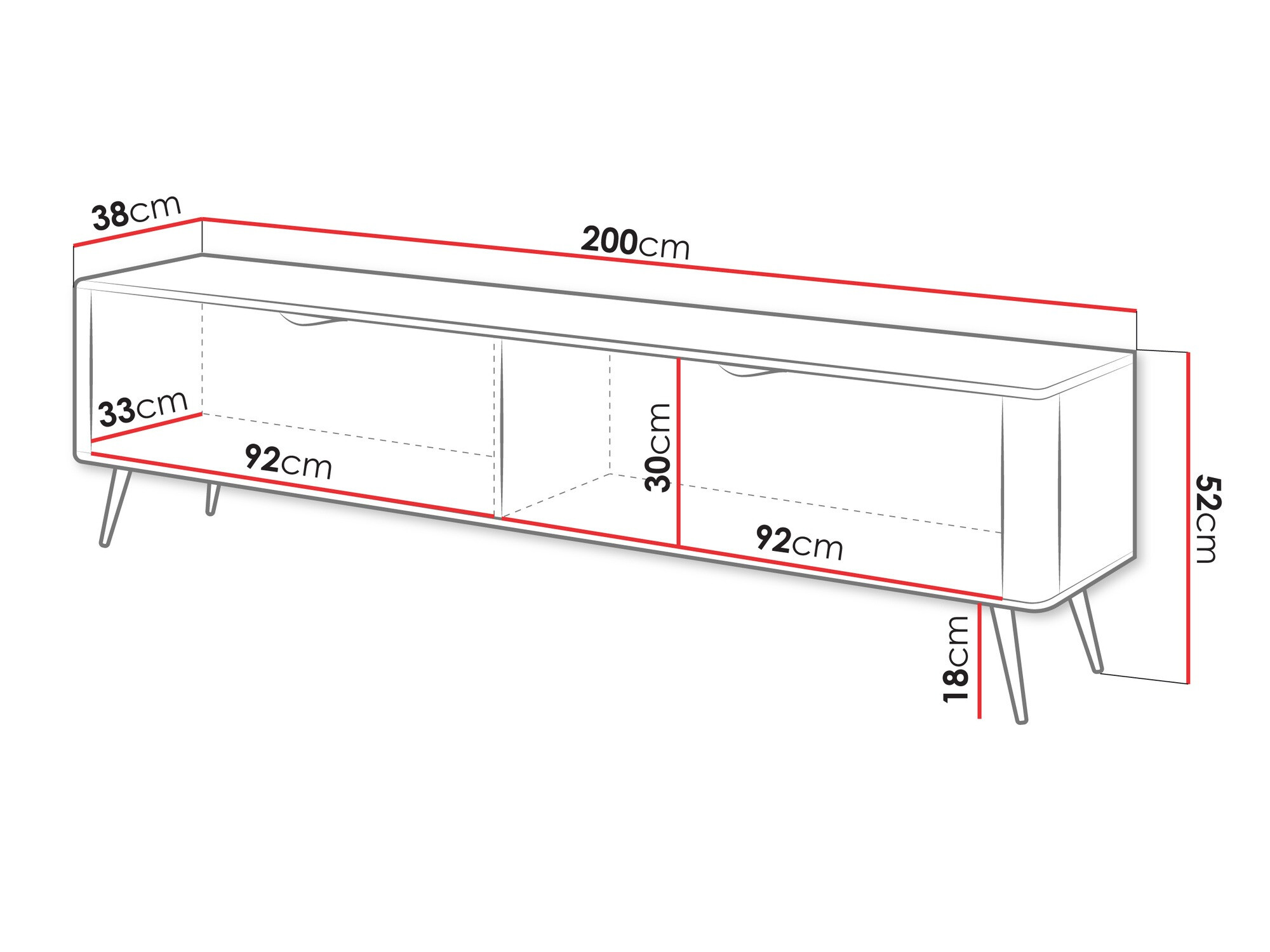 TV-alus Versoe 105 (Beež)