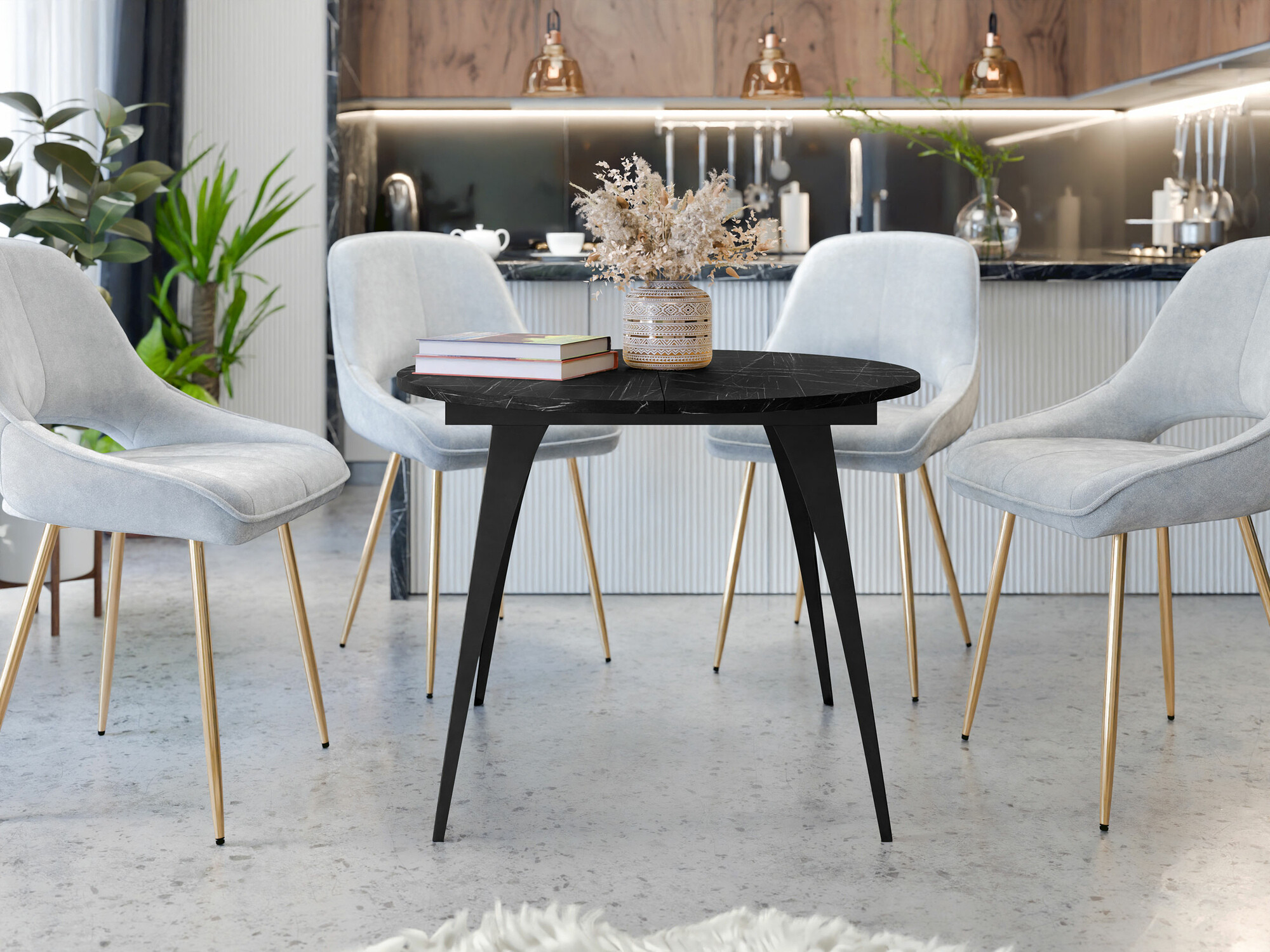 Laud Oswego 132 (Must marmor)