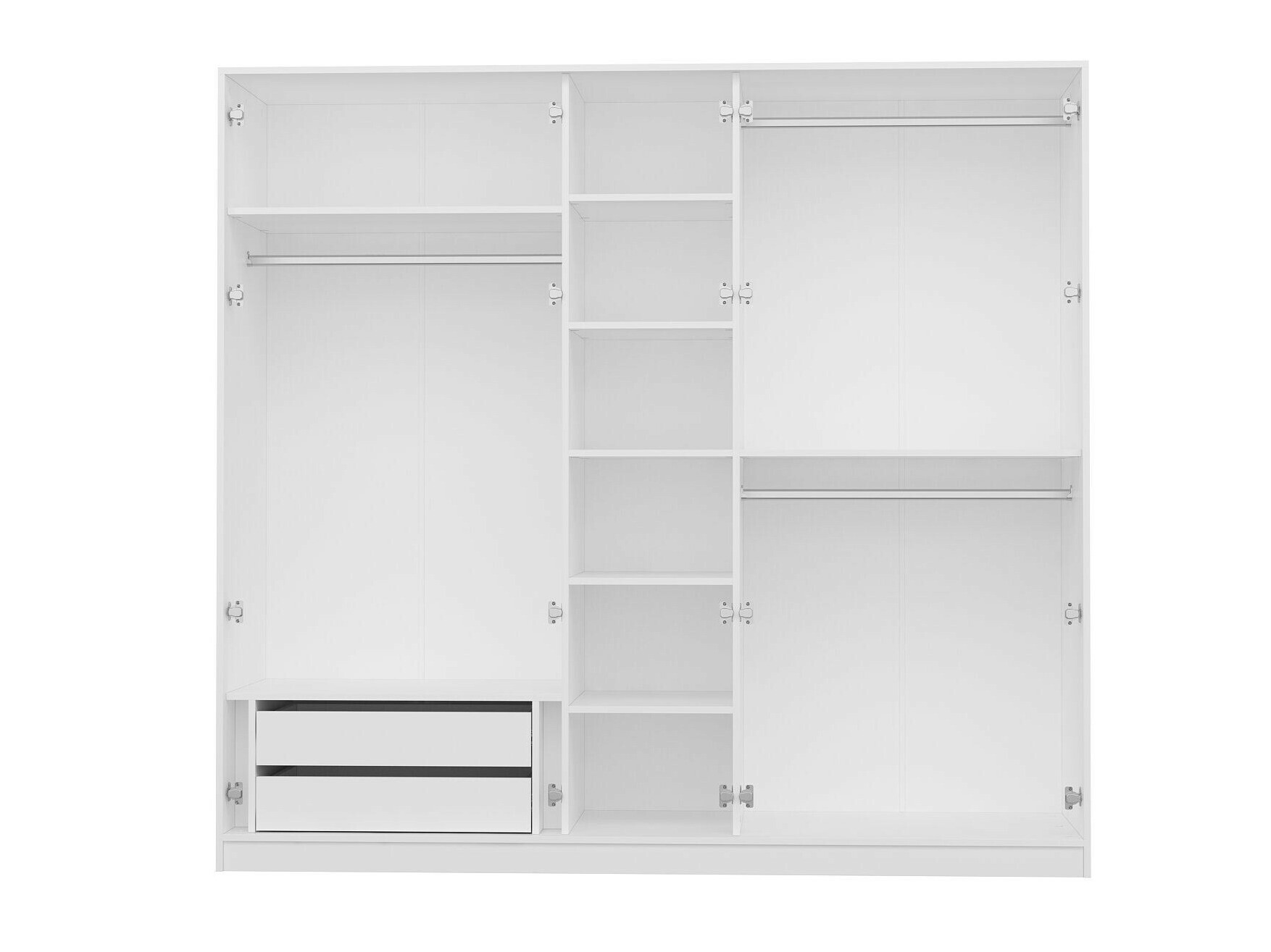 Riidekapp Kailua 2255 (Valge)