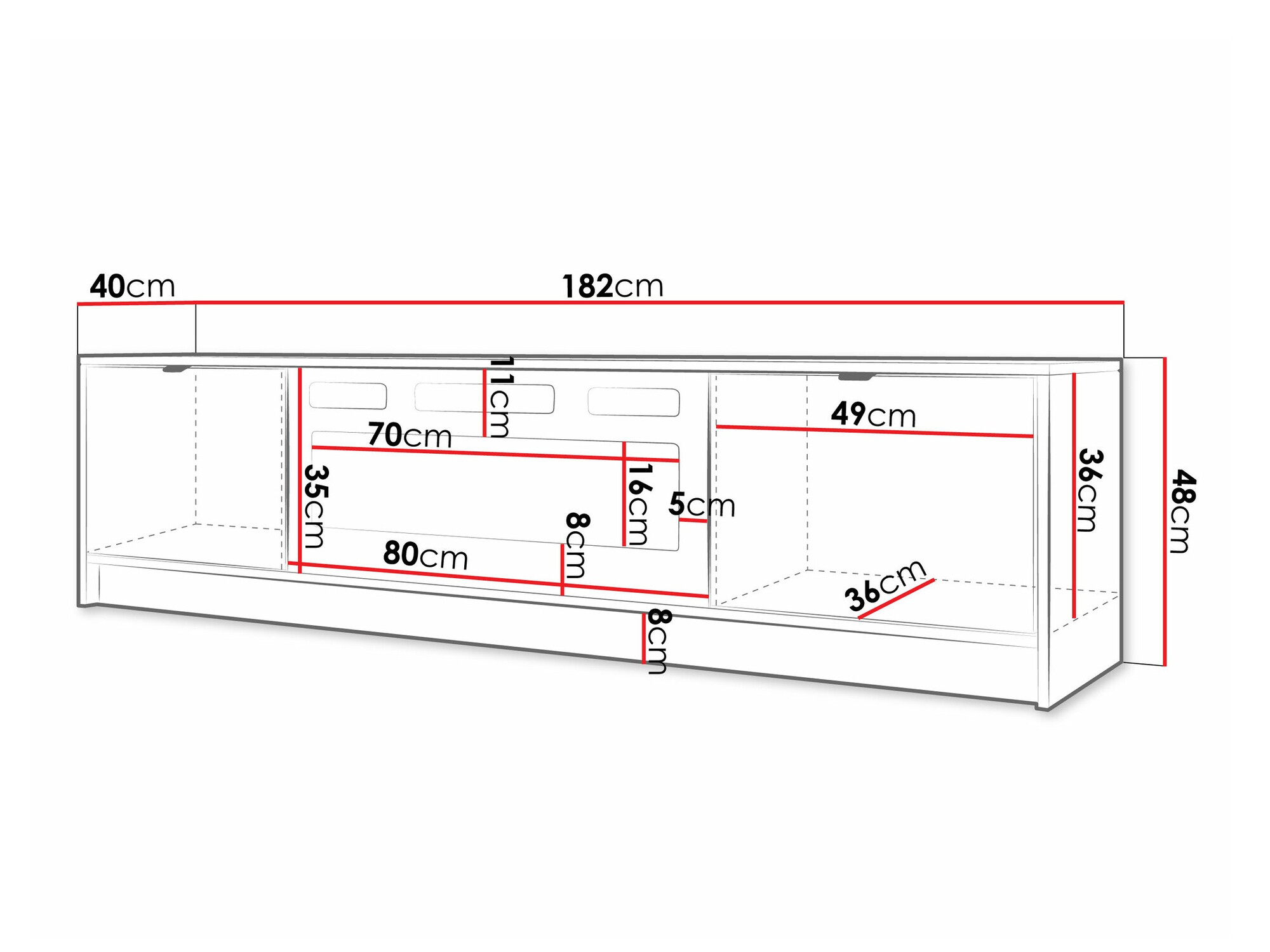TV-alus Comfivo Papilio II (Beež)
