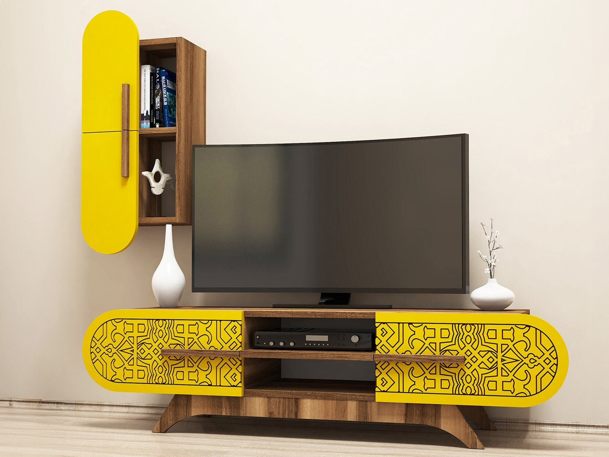 Elutoa komplekt Kailua 1574 (Pähkel + Kollane)