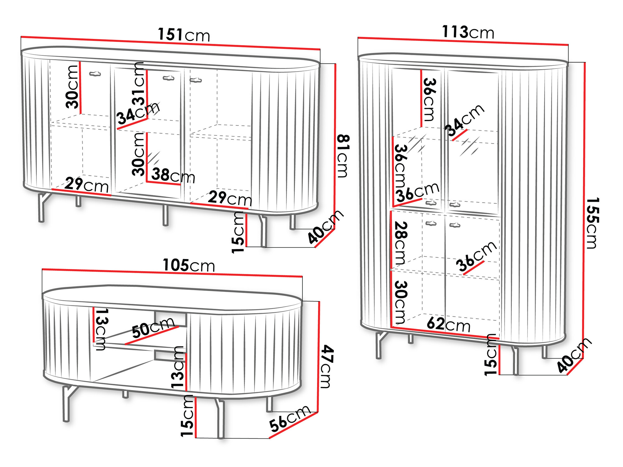 Elutoa komplekt Novmono 111 (Must)