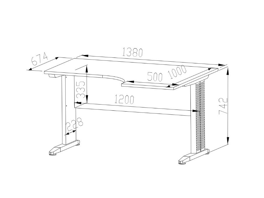 Kirjutuslaud Tolbelo 108