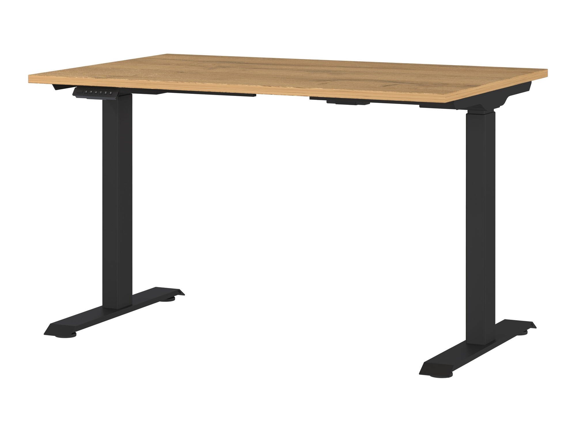 Reguleeritava kõrgusega töölaud Eliromo 118 (Grandson tamm + Must)