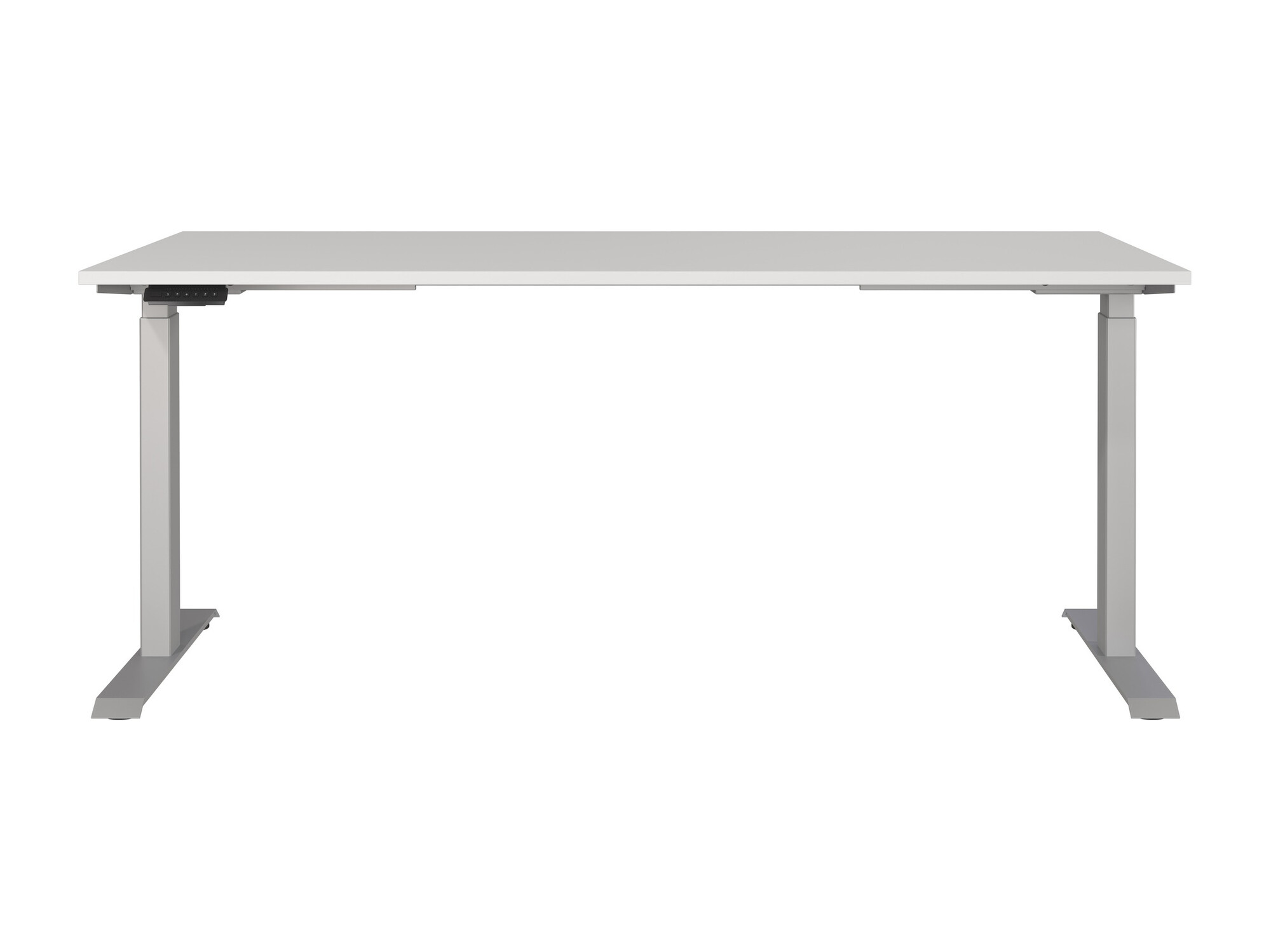 Reguleeritava kõrgusega töölaud Eliromo 120 (Helehall + Hõbedane)