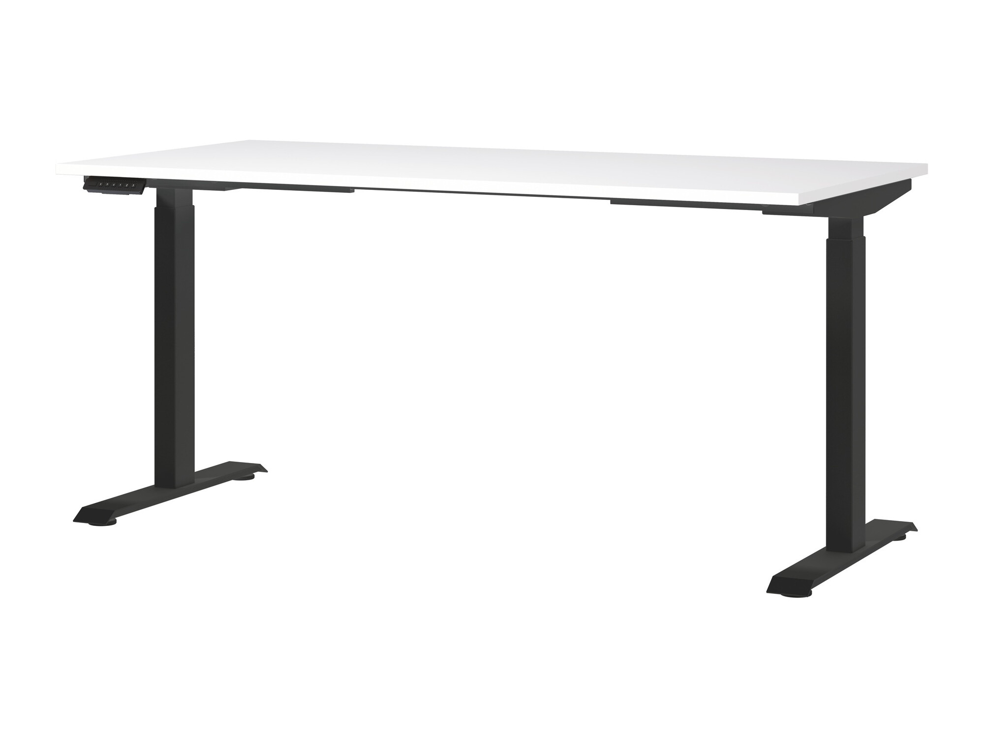 Reguleeritava kõrgusega töölaud Sacramento 416 (Valge + Must)
