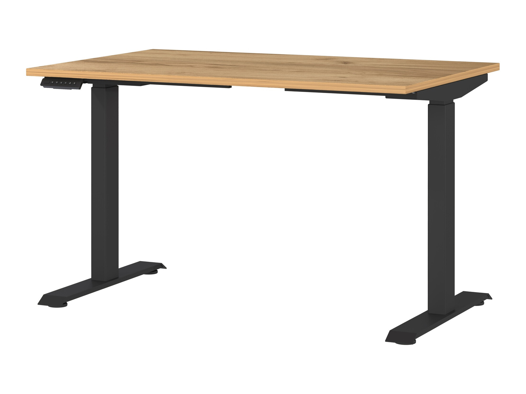 Reguleeritava kõrgusega töölaud Sacramento 417 (Navarra tamm + Must)