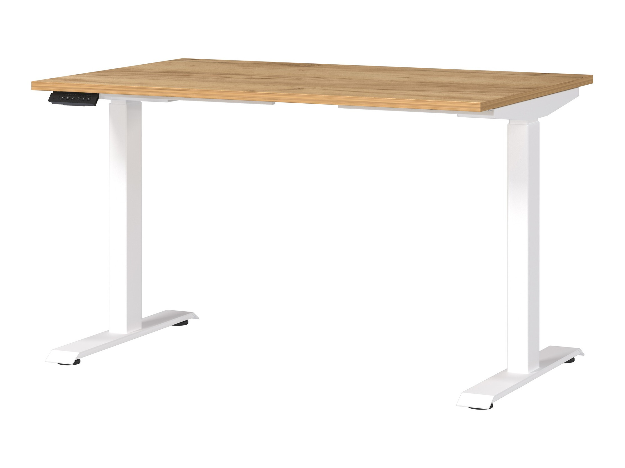 Reguleeritava kõrgusega töölaud Sacramento 417 (Navarra tamm + Valge)