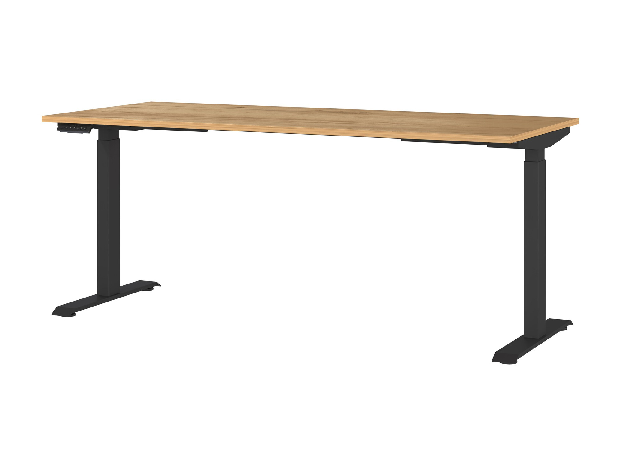 Reguleeritava kõrgusega töölaud Sacramento 418 (Navarra tamm + Must)
