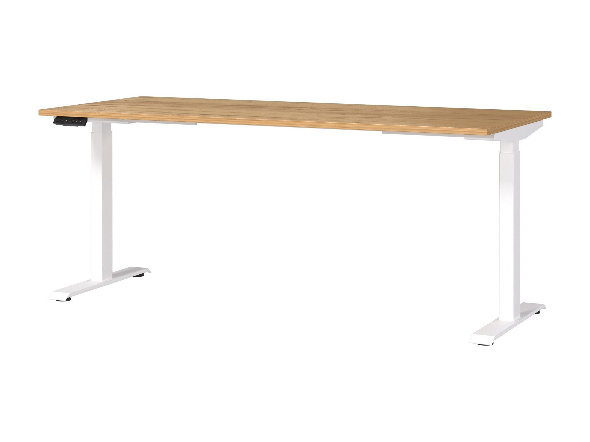 Reguleeritava kõrgusega töölaud Sacramento 418 (Navarra tamm + Valge)