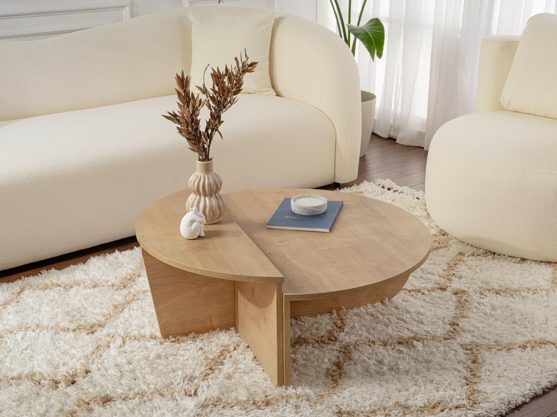 Diivanilaudade komplekt Novato 100 (Mee tamm)