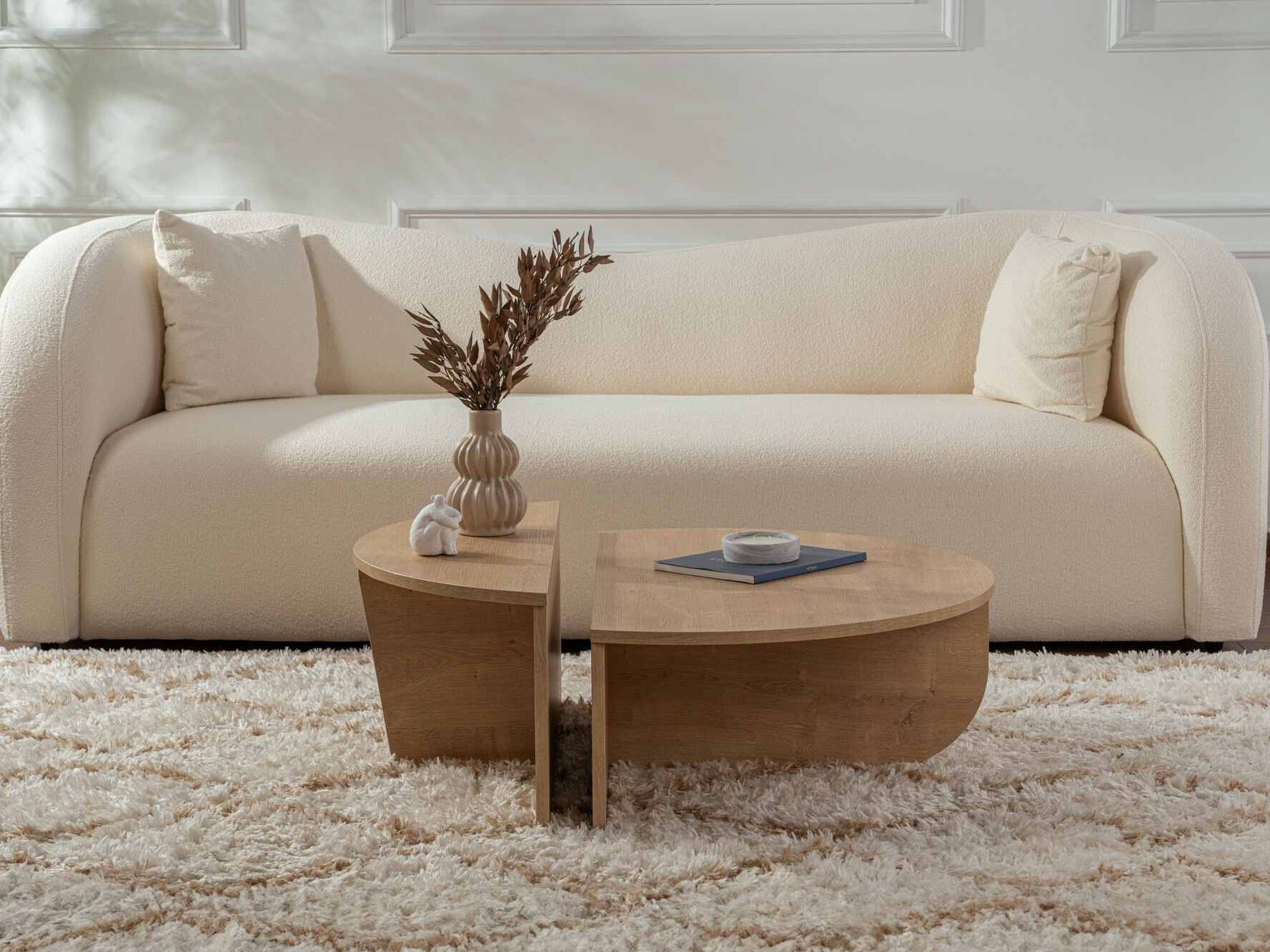 Diivanilaudade komplekt Novato 100 (Mee tamm)