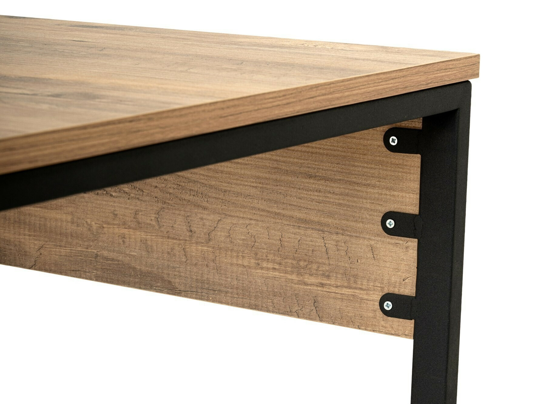 Kirjutuslaud Novato 101 (Mänd + Must)