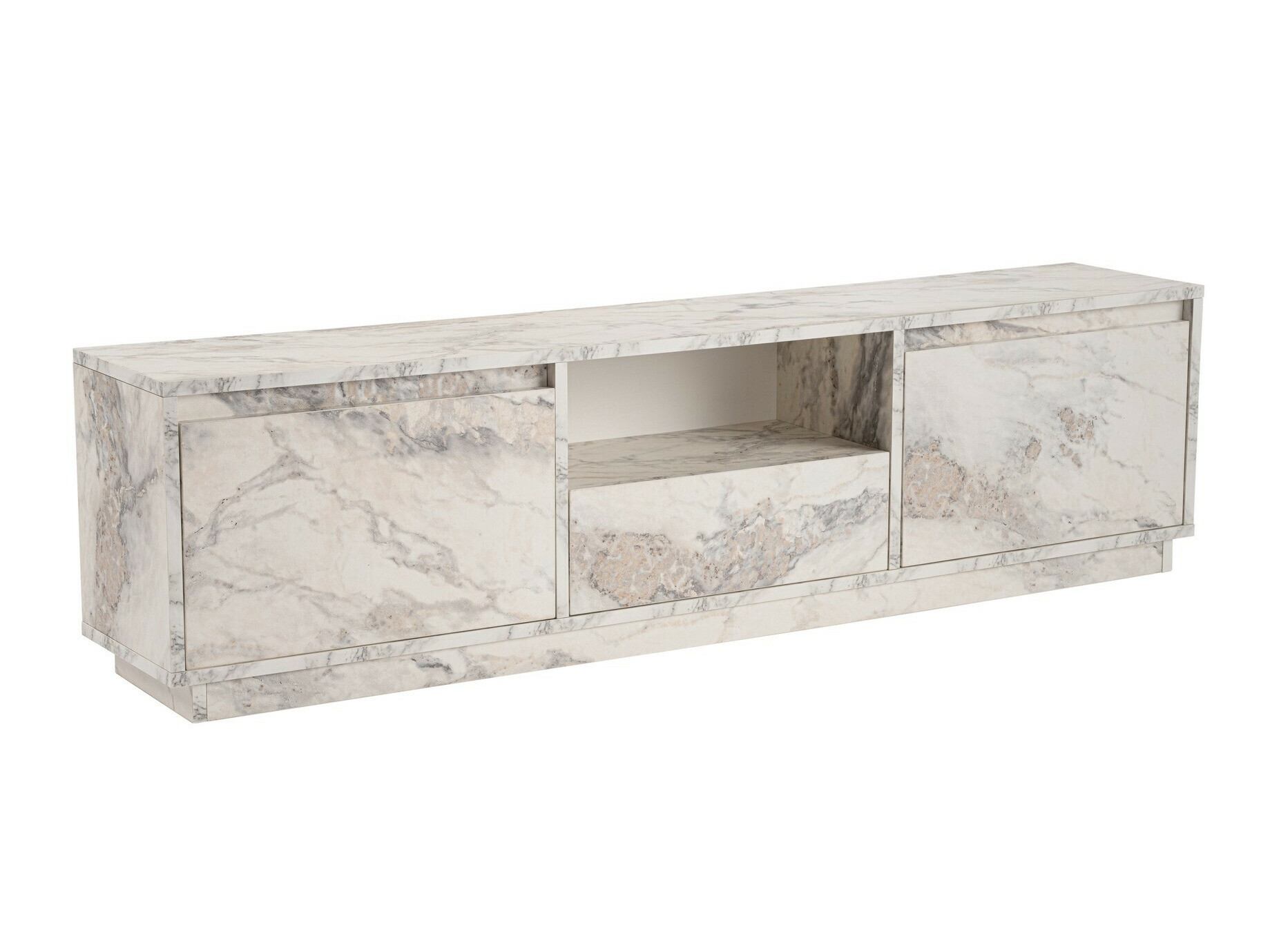 TV-alus Novato 106 (Valge marmor)
