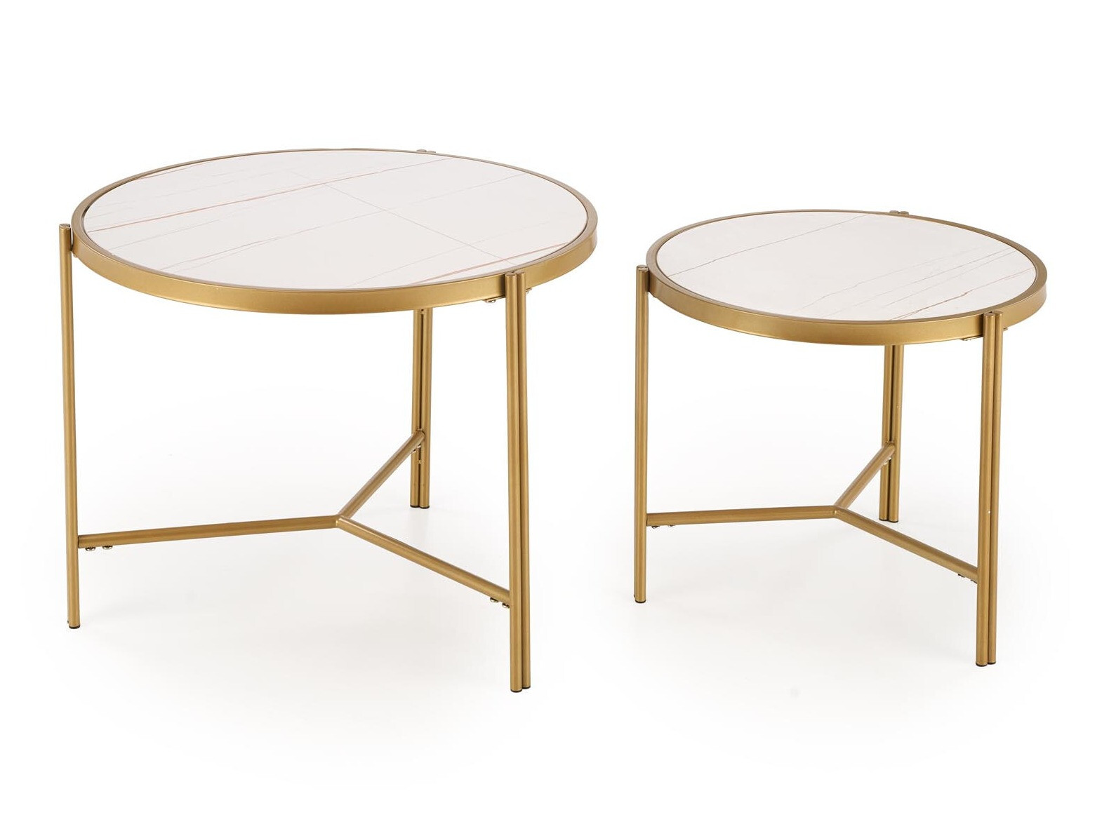 Diivanilaudade komplekt Houston 1867 (Valge marmor)