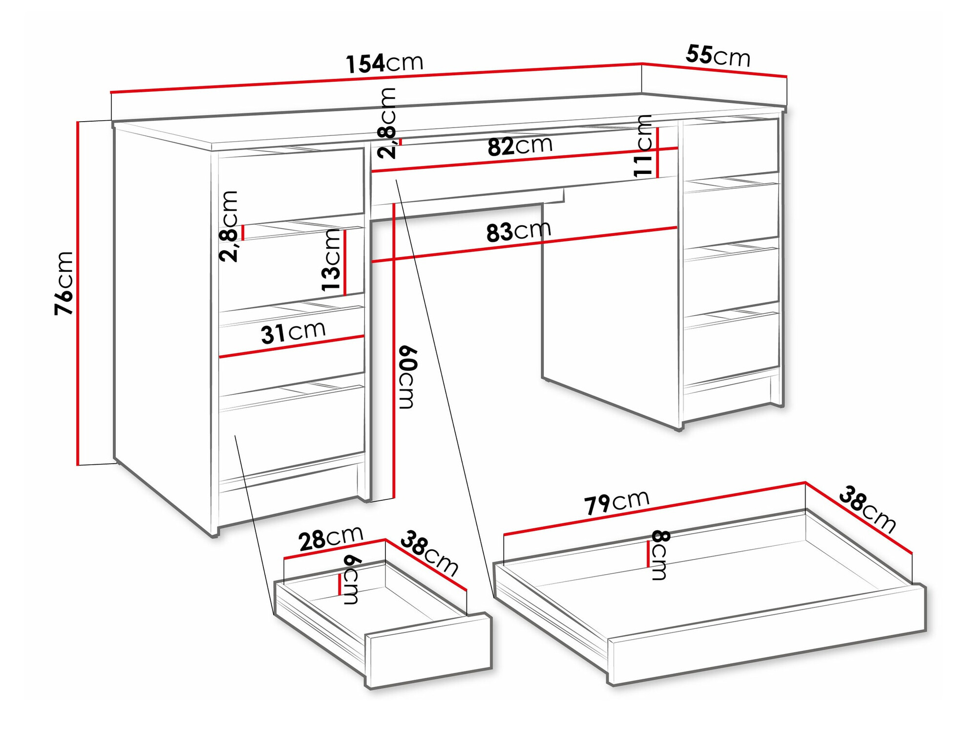 Kirjutuslaud Comfivo 401 (Beež)